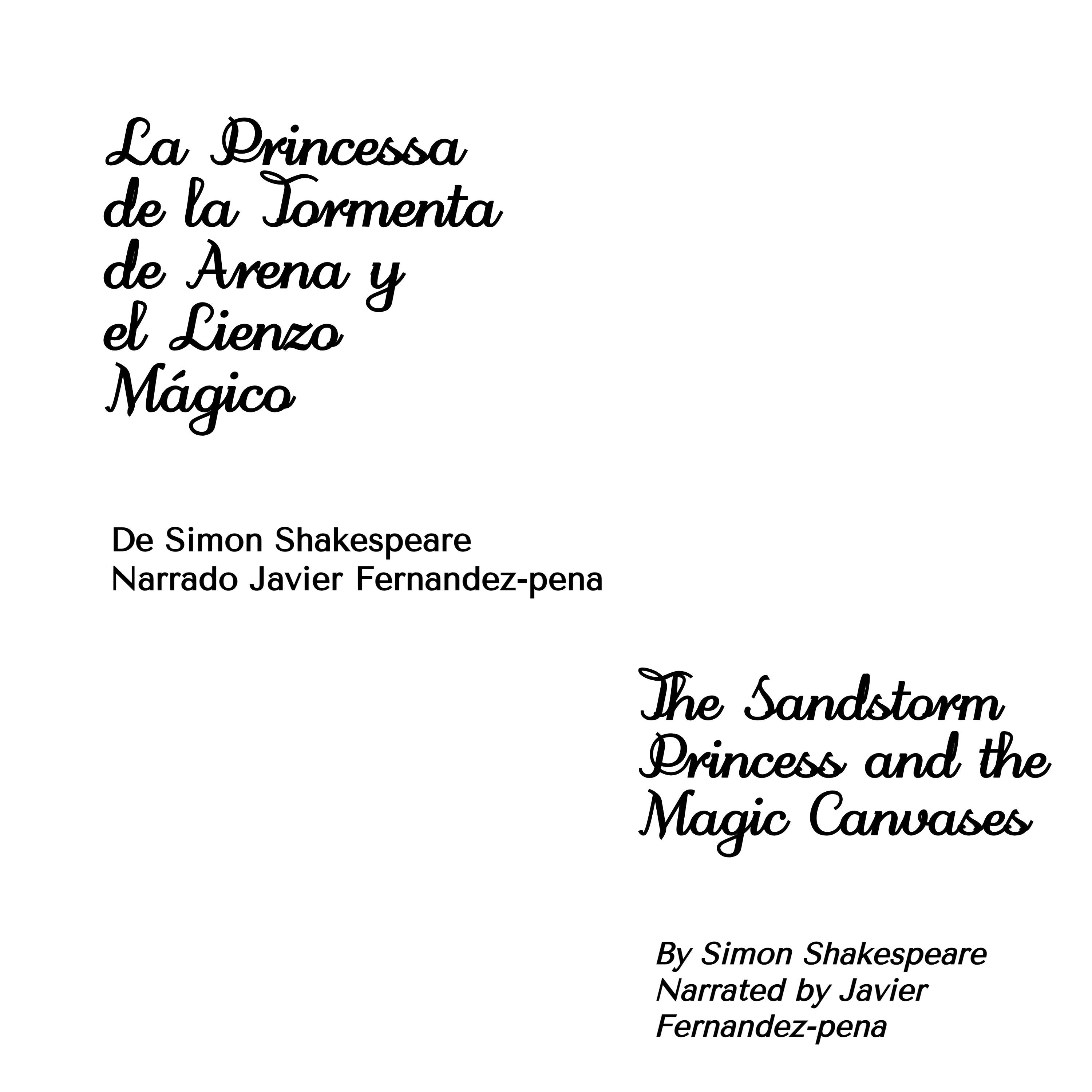 La Princesa de la Tormenta de Arena y el Lienzo Mágico