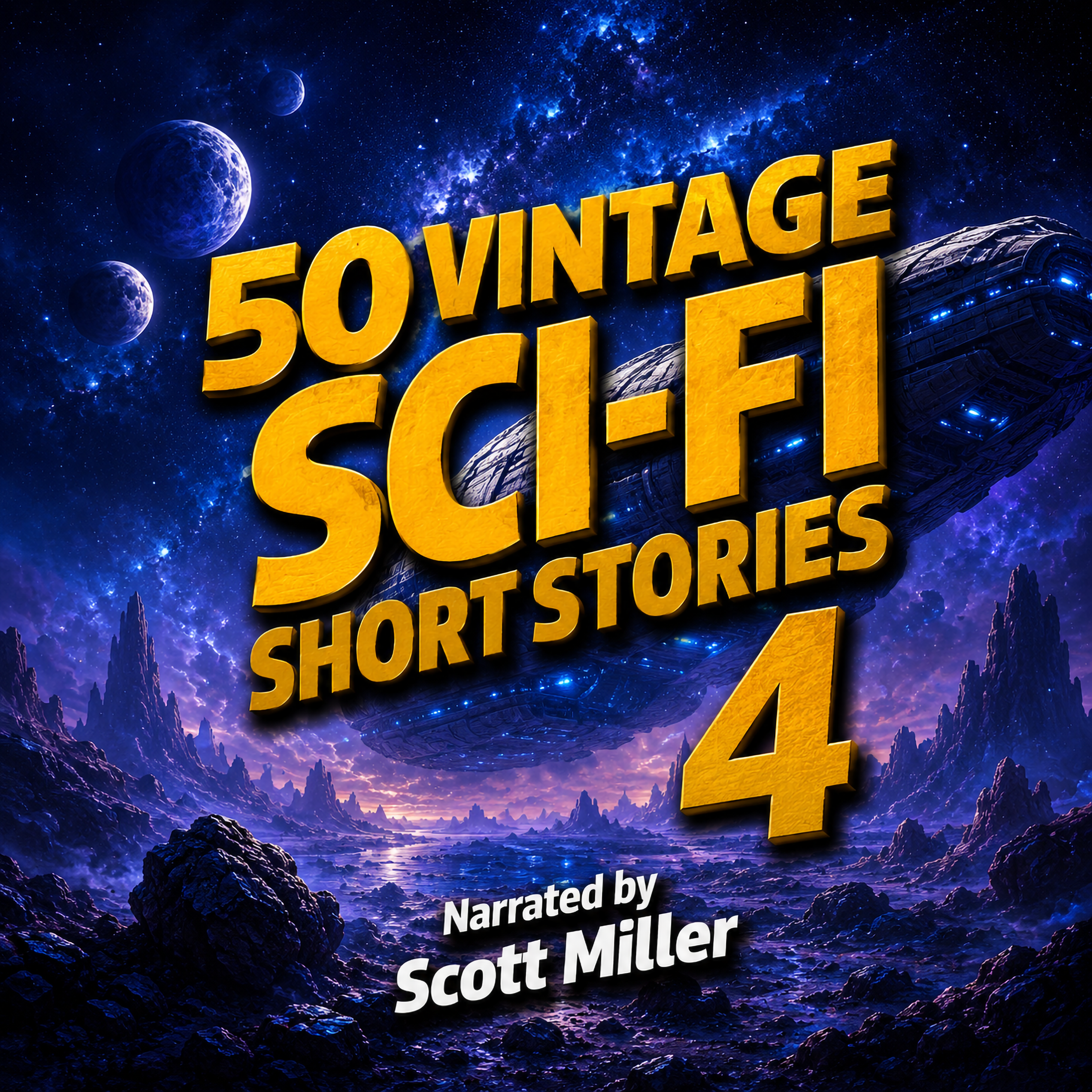 50 Vintage Sci-Fi Short Stories 4 - More than 29 hours of Vintage Science Fiction