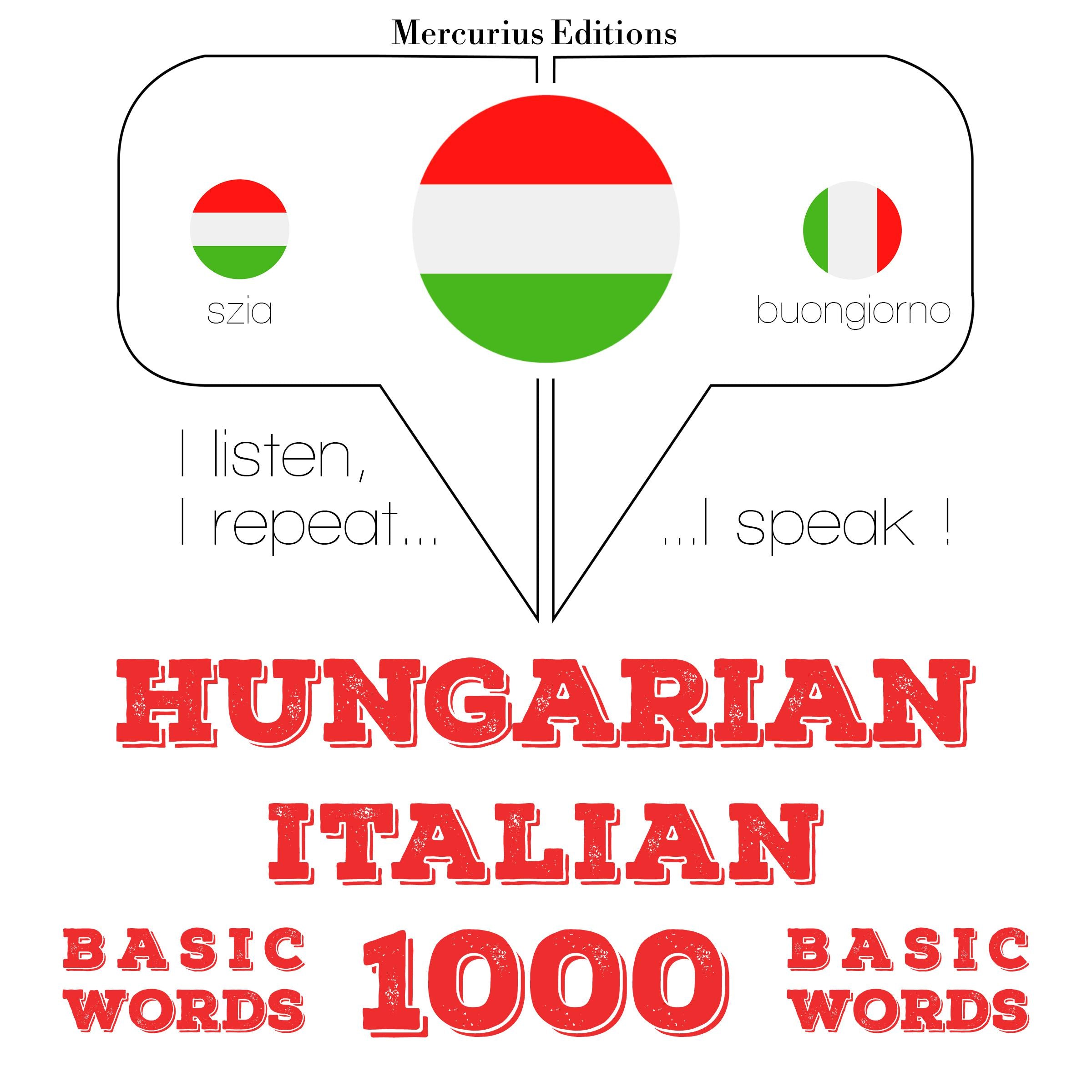 Magyar - olasz: 1000 alapszó