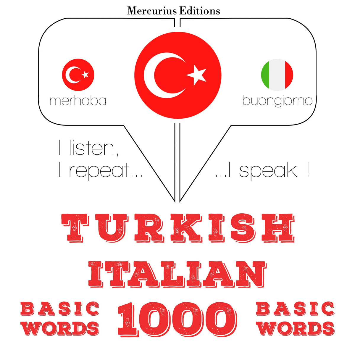 Türkçe - İtalyanca: 1000 temel kelime