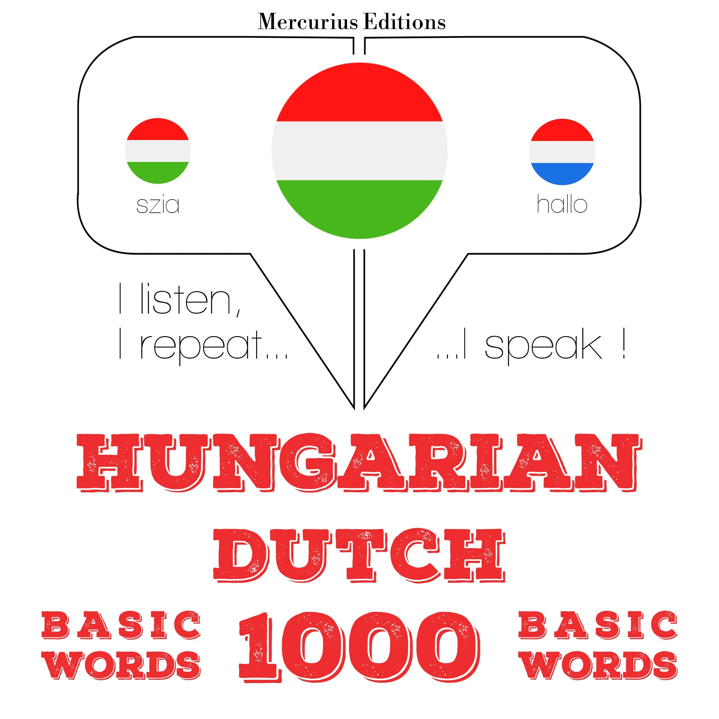 Magyar - holland: 1000 alapszó