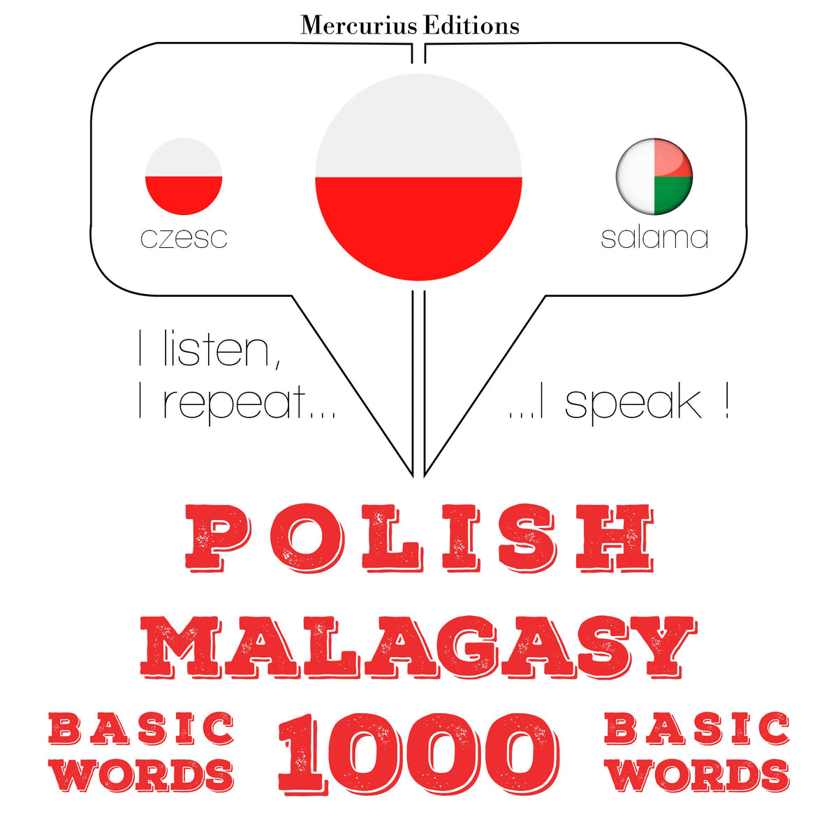 Polski - malgaski: 1000 podstawowych słów