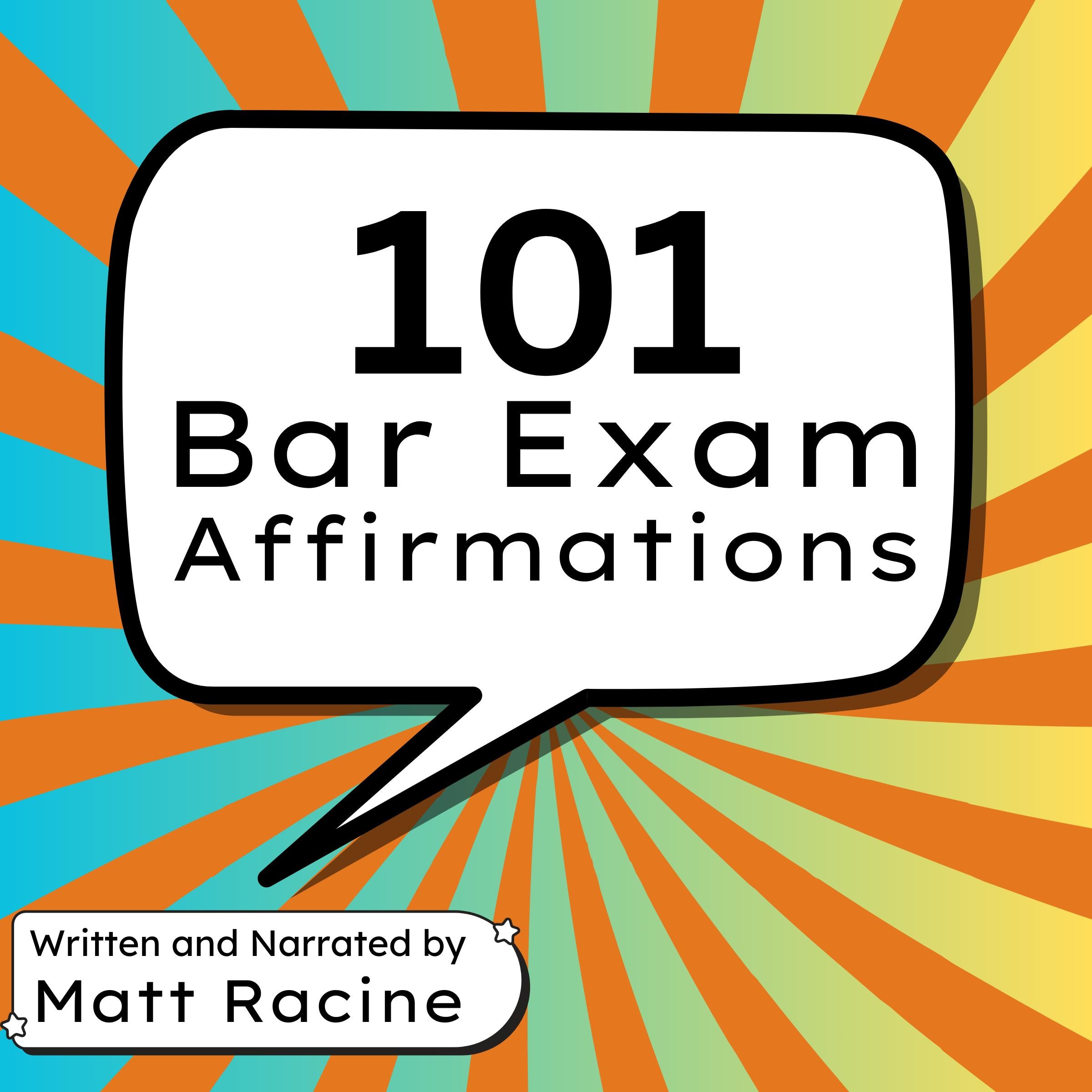101 Bar Exam Affirmations
