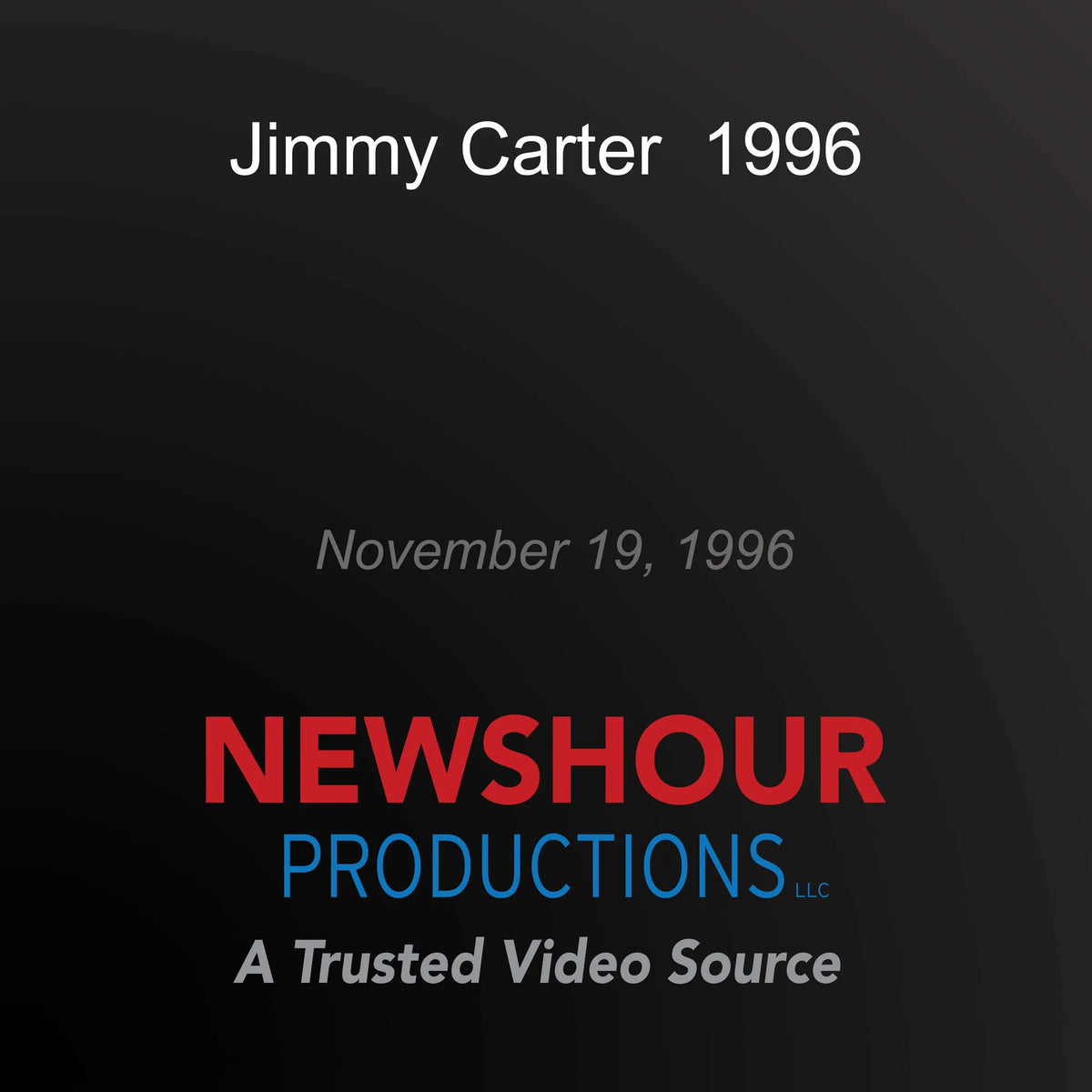Jimmy Carter, 1996
