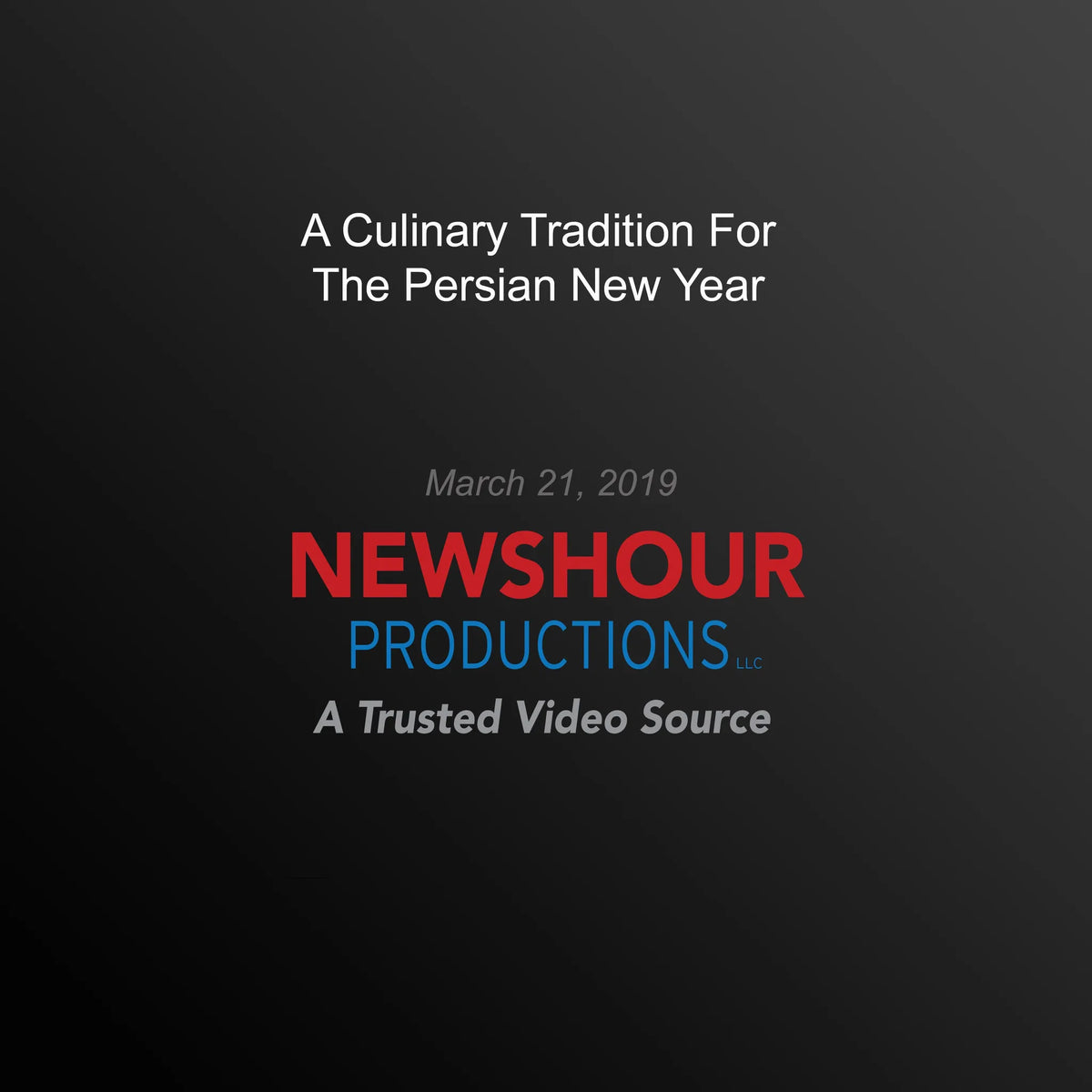 A Culinary Tradition For The Persian New Year