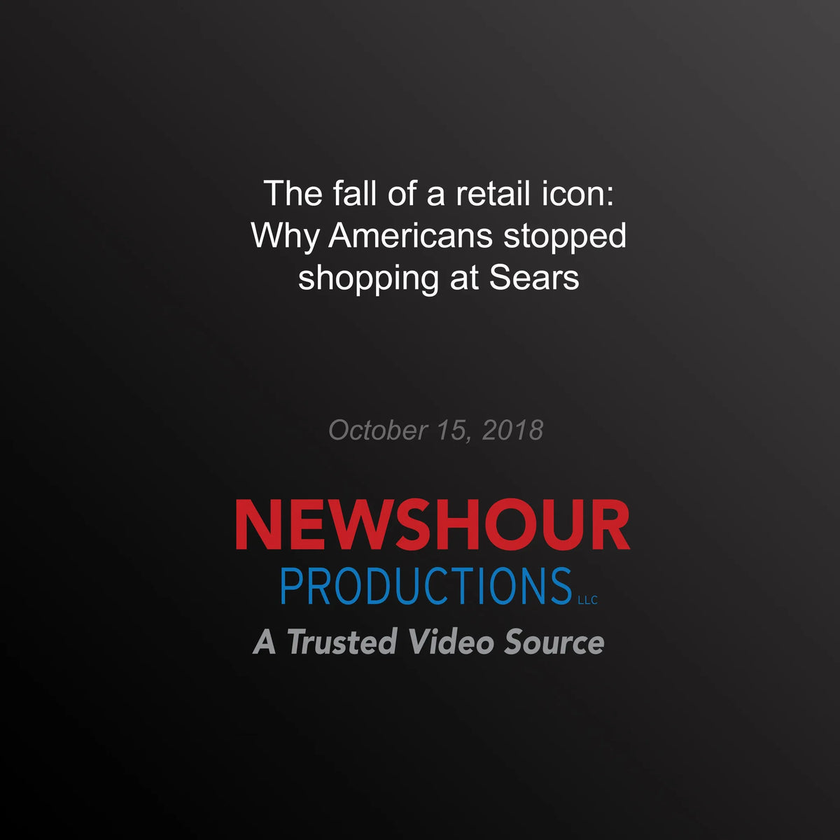 The Fall of a Retail Icon