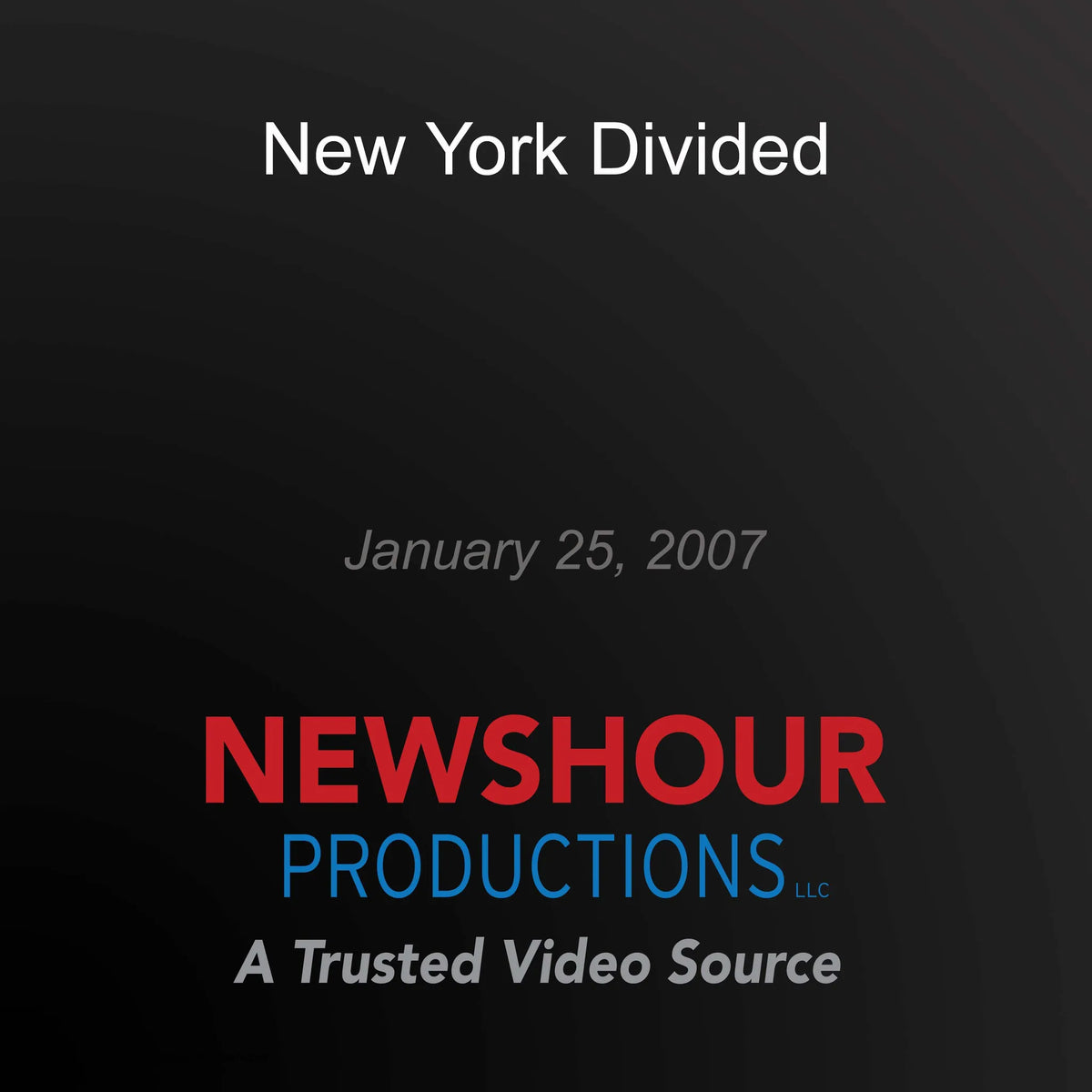 New York Divided