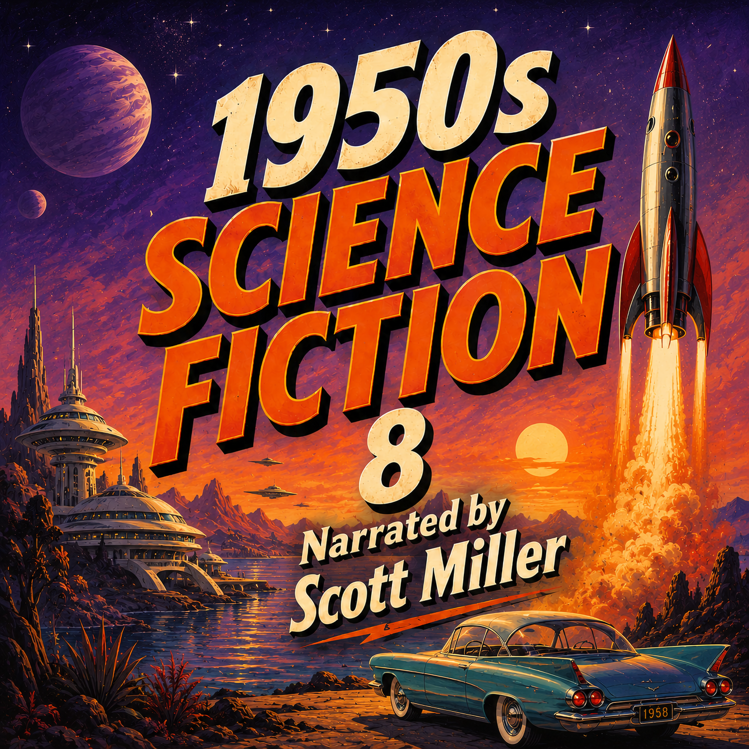 1950s Science Fiction 8 - 29 Classic Science Fiction Short Stories from the 1950s