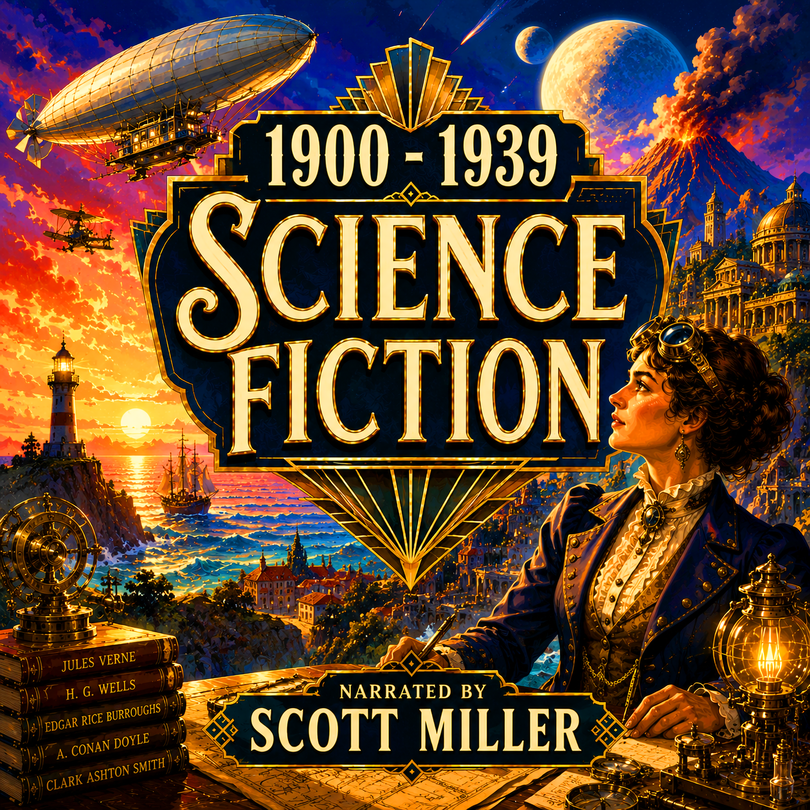 1900 to 1939 Science Fiction - 17 Classic Science Fiction Short Stories from 1900 to 1939