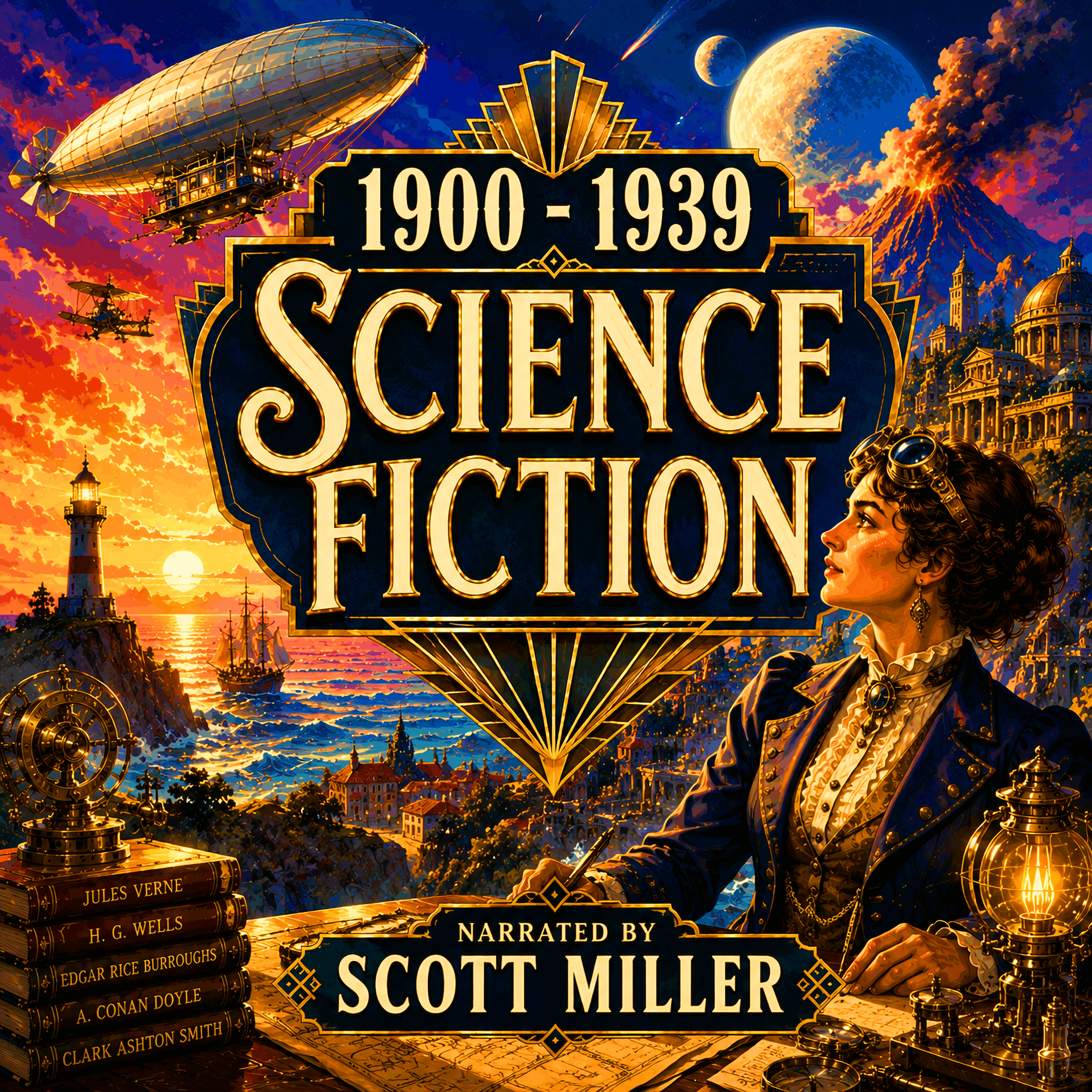 1900 to 1939 Science Fiction - 17 Classic Science Fiction Short Stories from 1900 to 1939