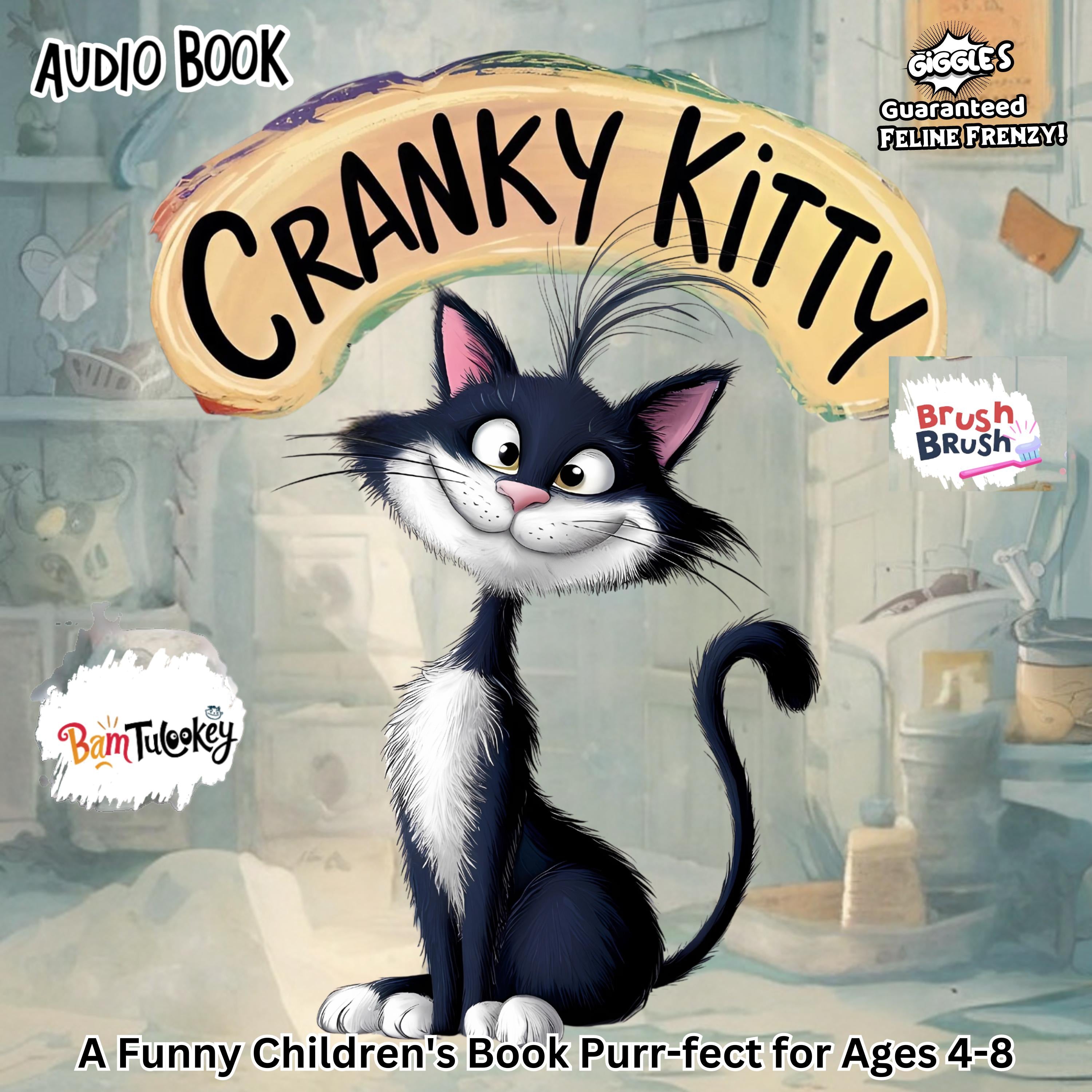 CRANKY KITTY Brush Brush