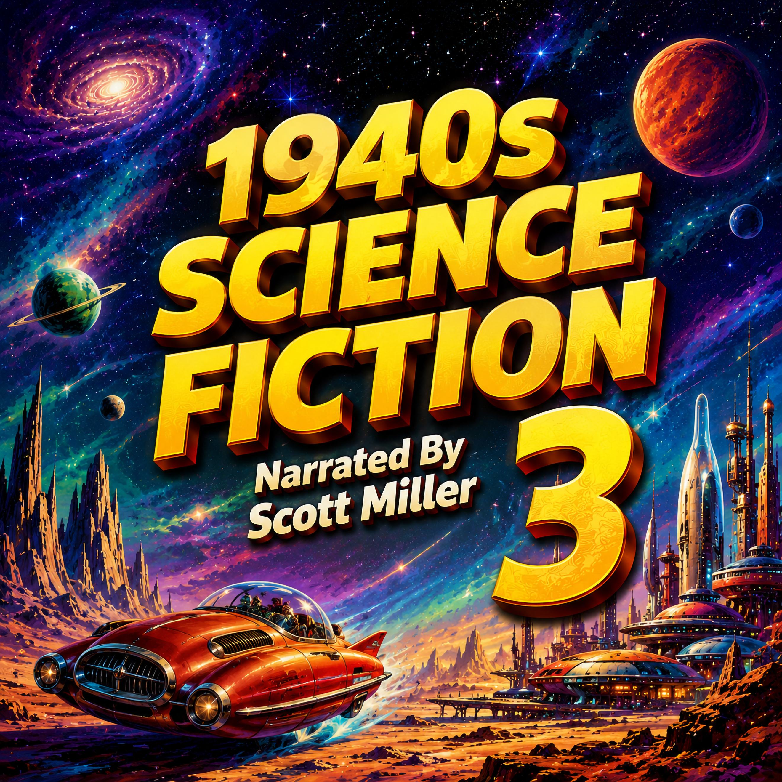 1940s Science Fiction 3 - 21 Classic Science Fiction Short Stories From the 1940s