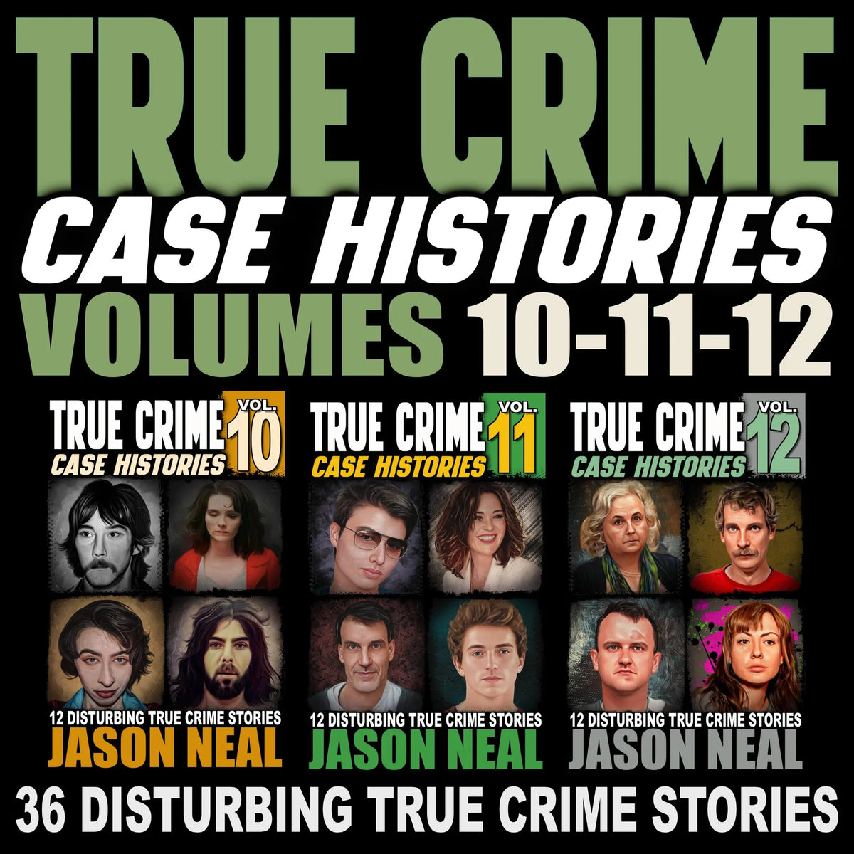True Crime Case Histories - (Books 10, 11, & 12)