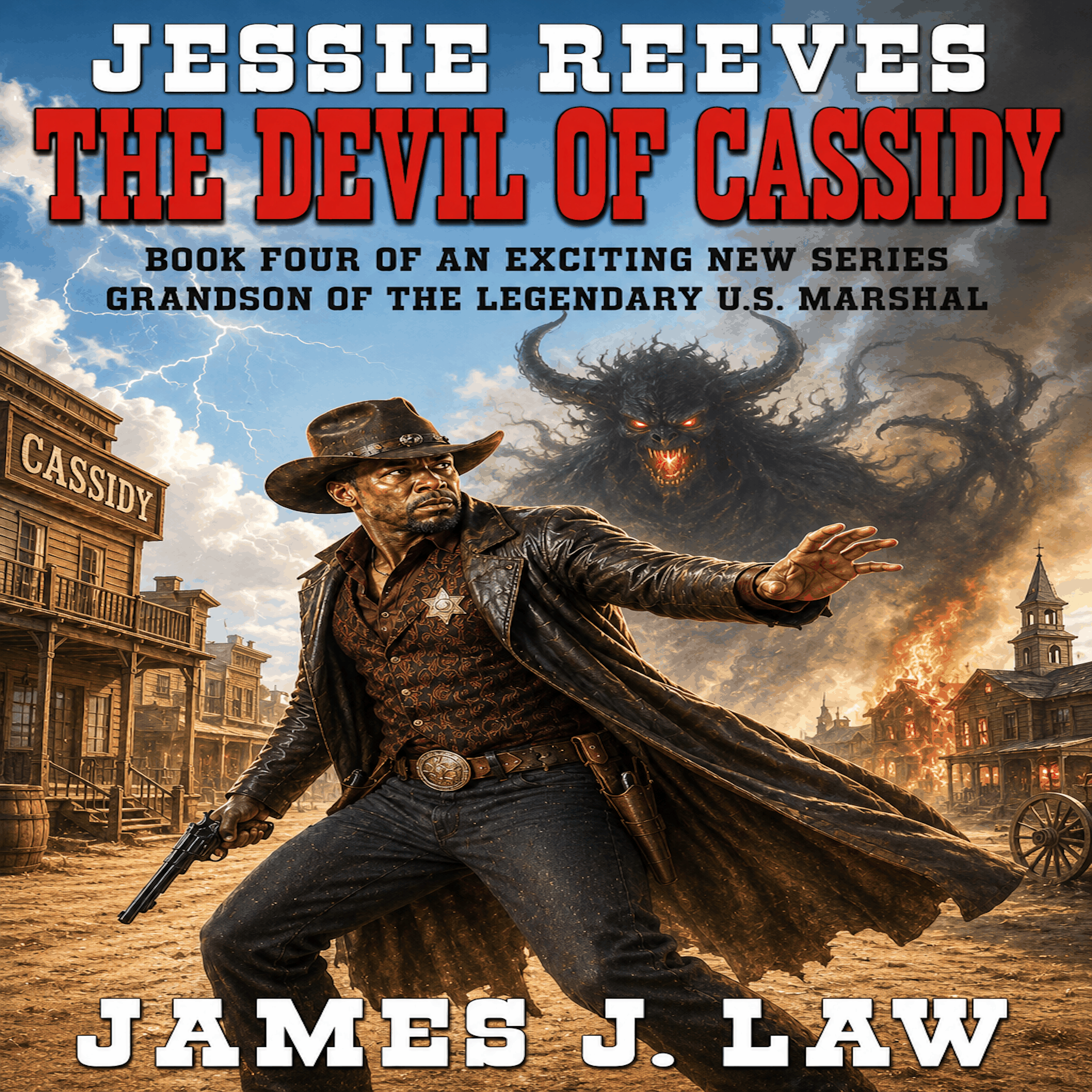 Jesse Reeves - The Devil of Cassidy - Book Four of an Exciting New Series - Grandson of the Legendary U.S. Marshal