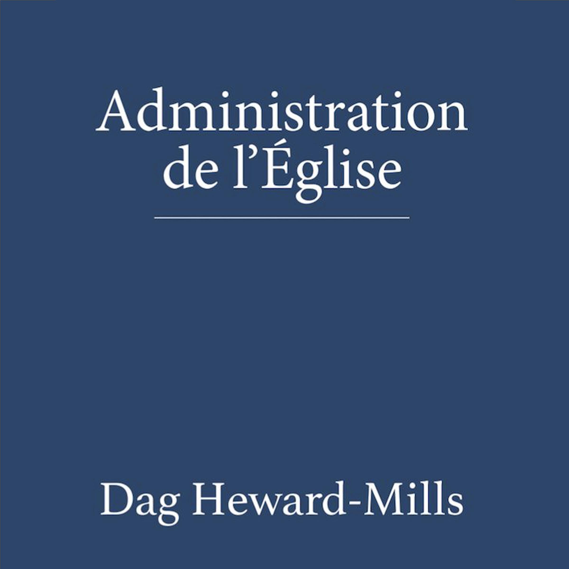Administration de l'Église