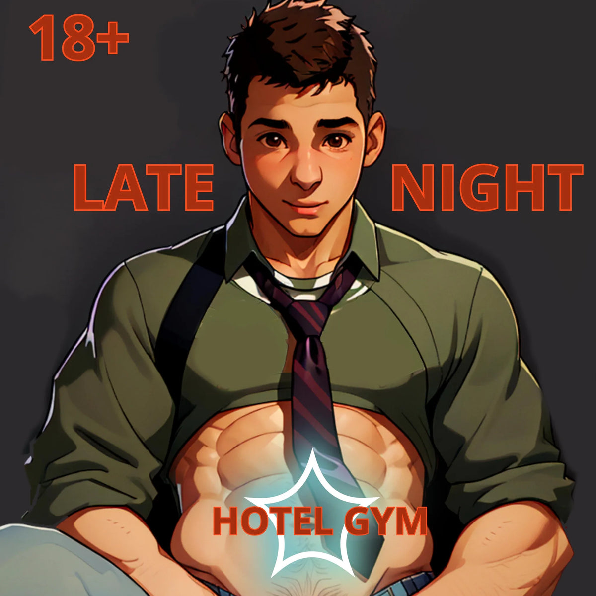 Late night hotel gym