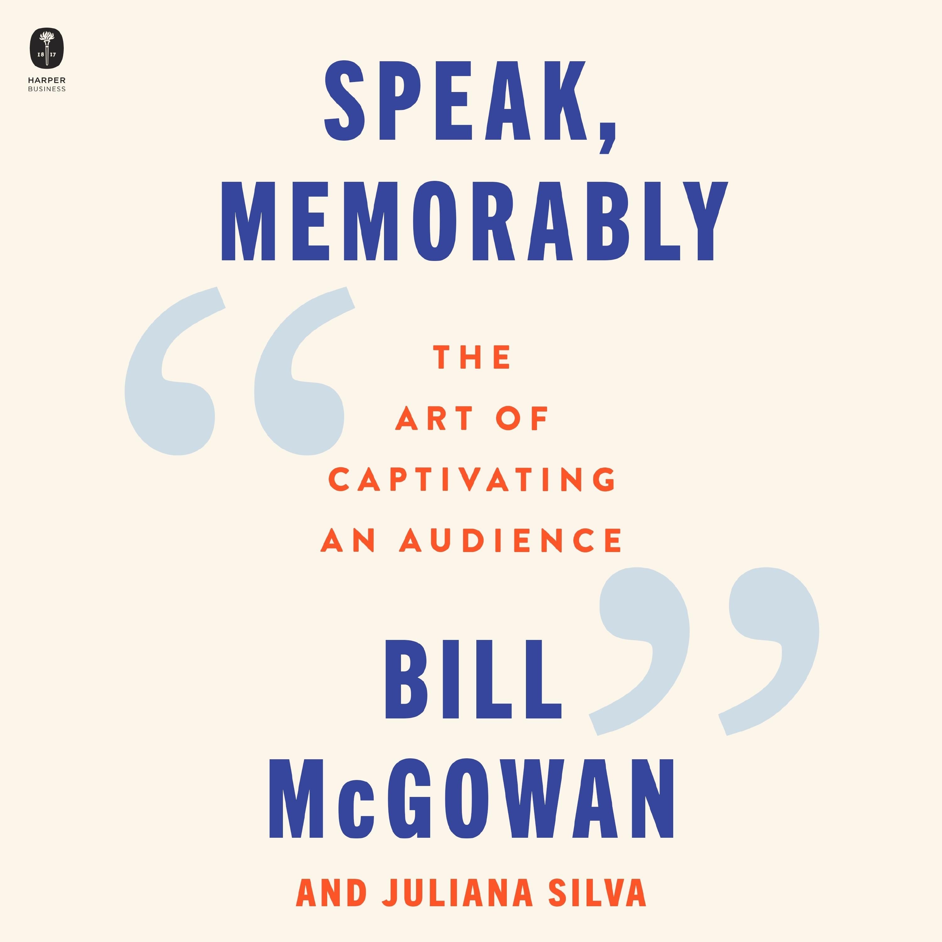 Speak, Memorably