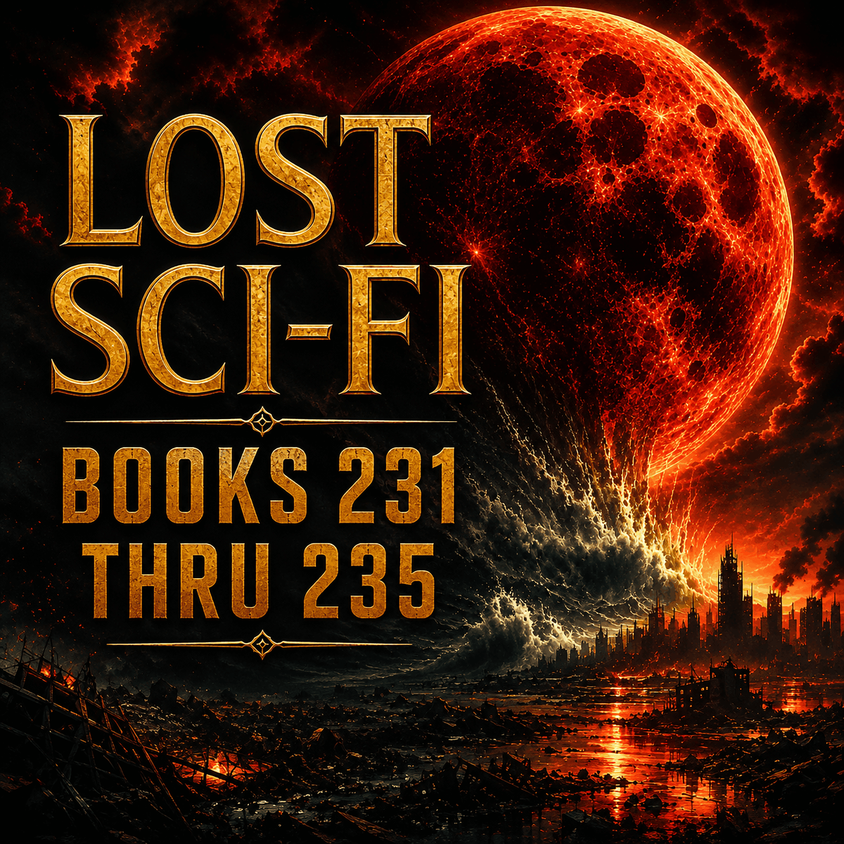 Lost Sci-Fi Books 231 thru 235