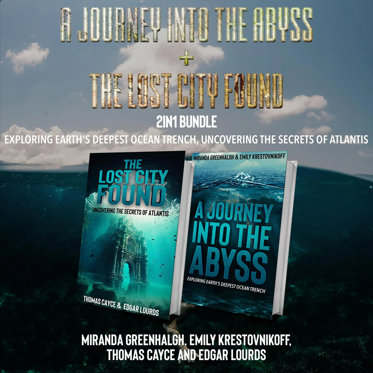 A Journey into the Abyss and The Lost City Found 2-in-1 Bundle