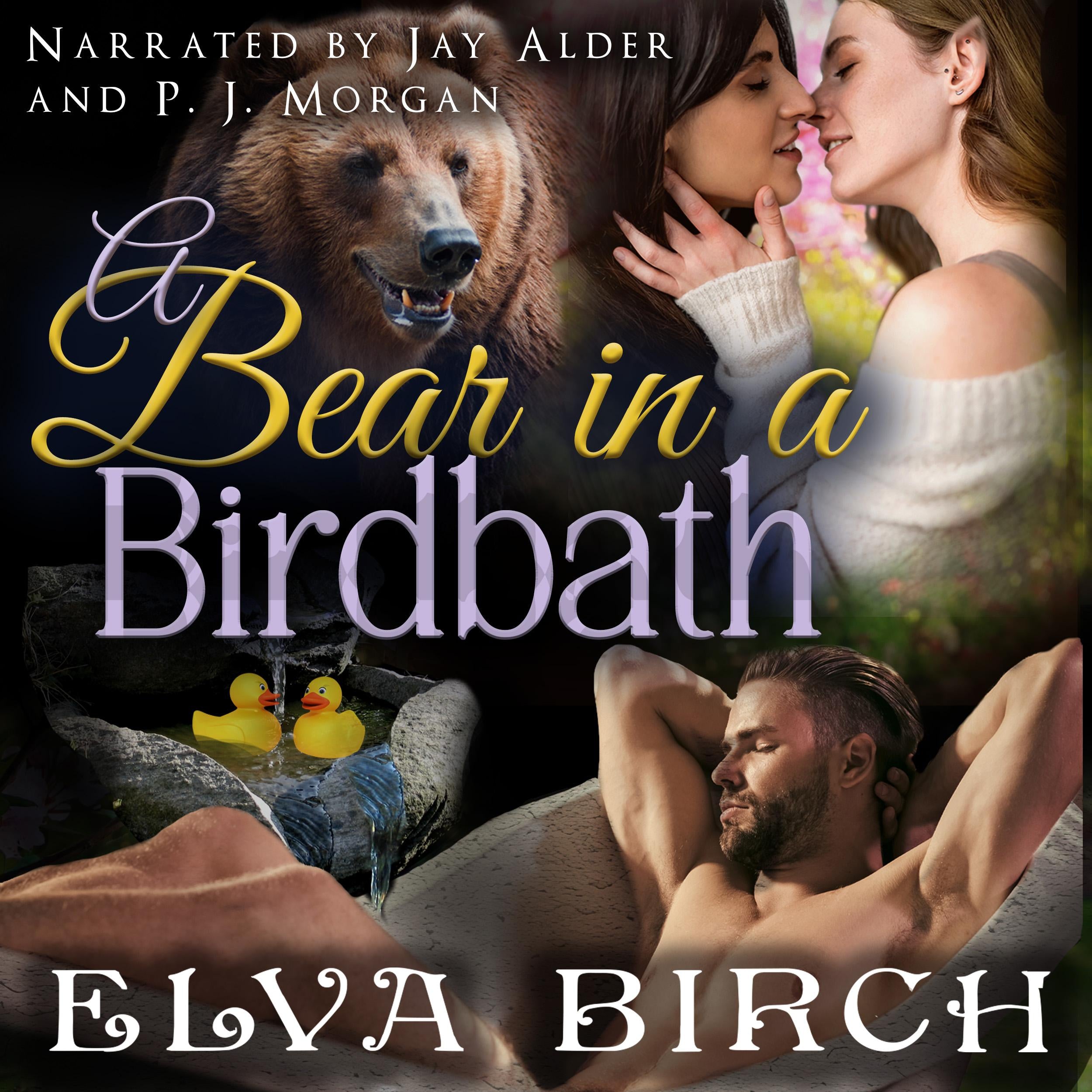 A Bear in a Birdbath