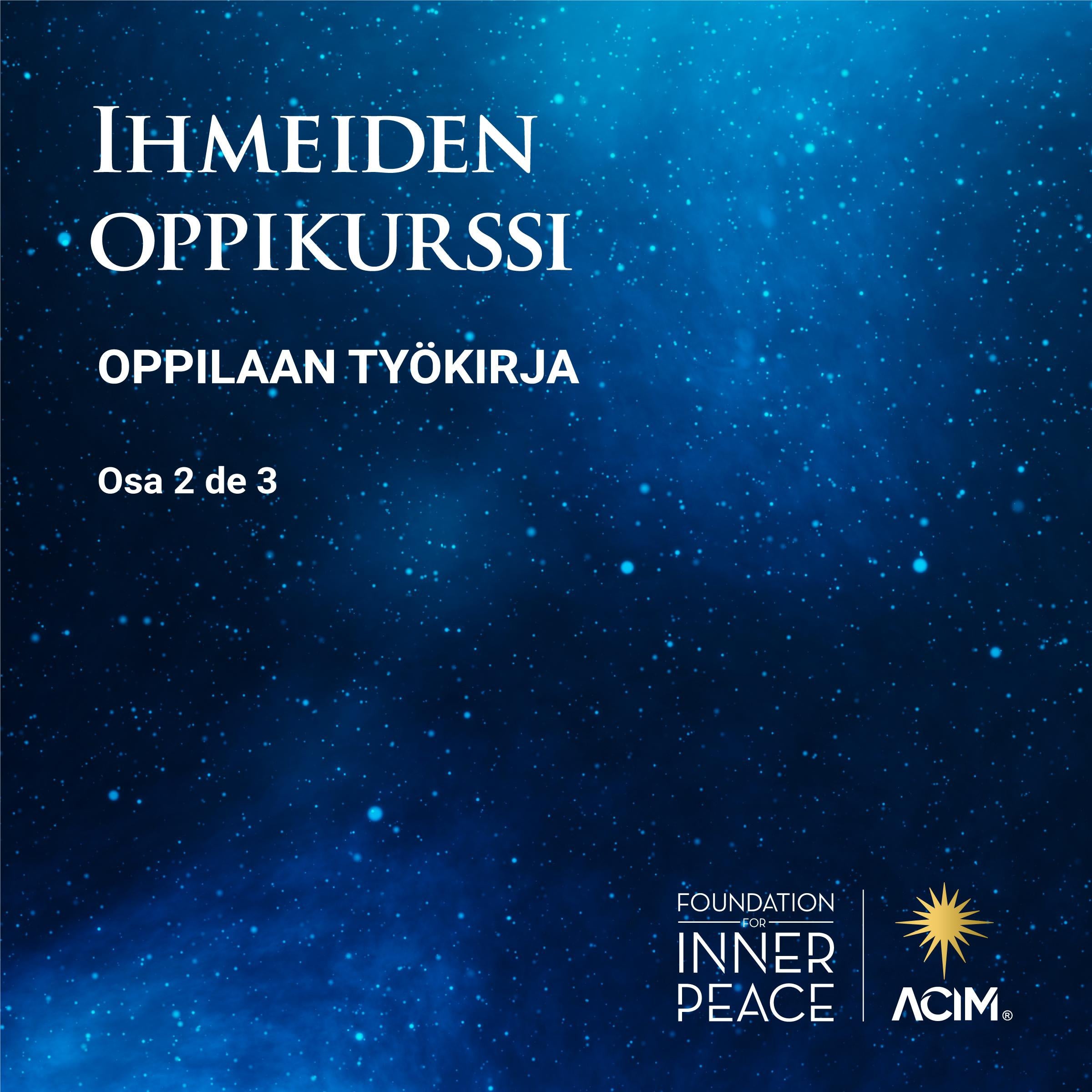 Ihmeiden oppikurssi, Oppilaan työkirja