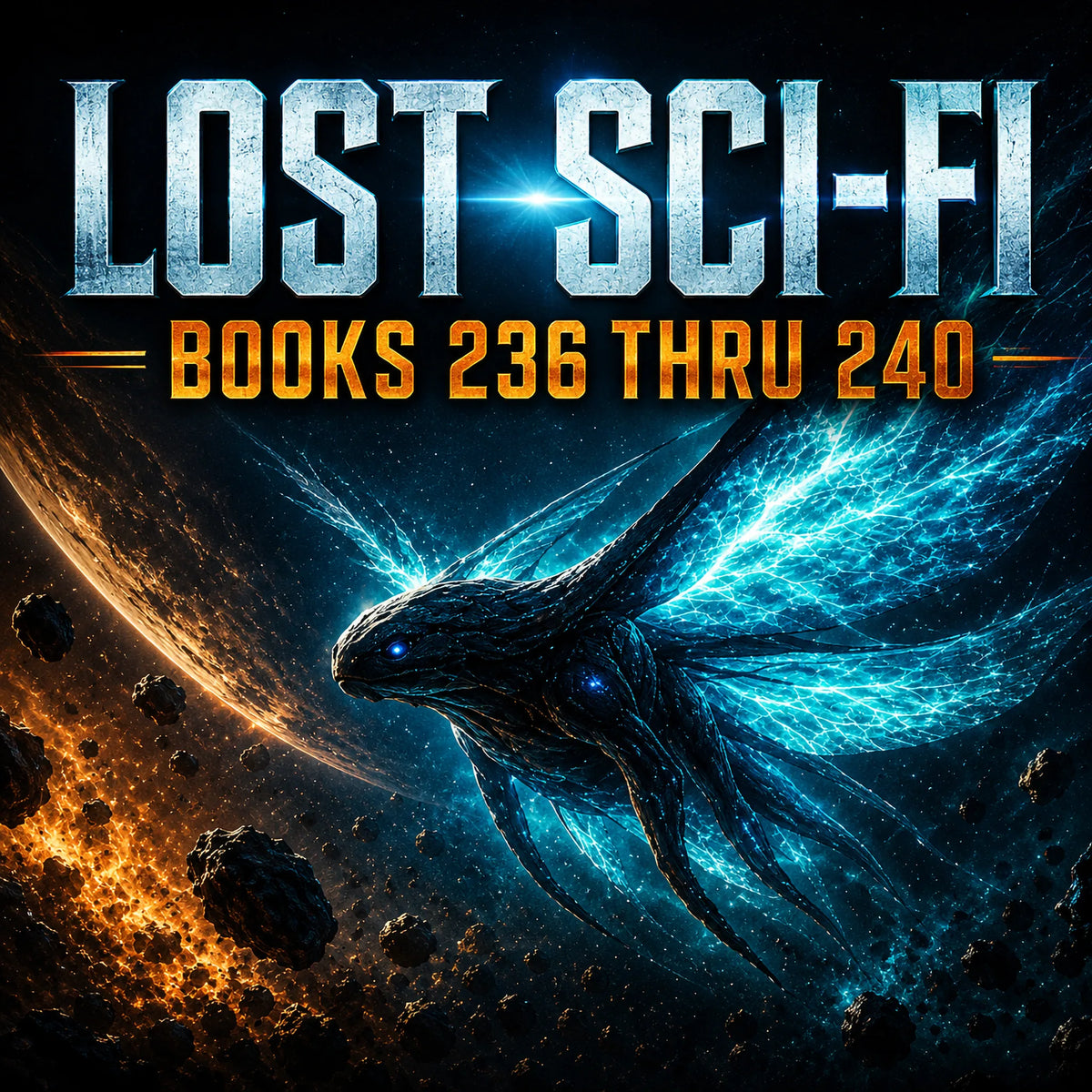 Lost Sci-Fi Books 236 thru 240 - Five Vintage Sci-Fi Short Stories from the 1930s, 1940s, 1950s and 1960s