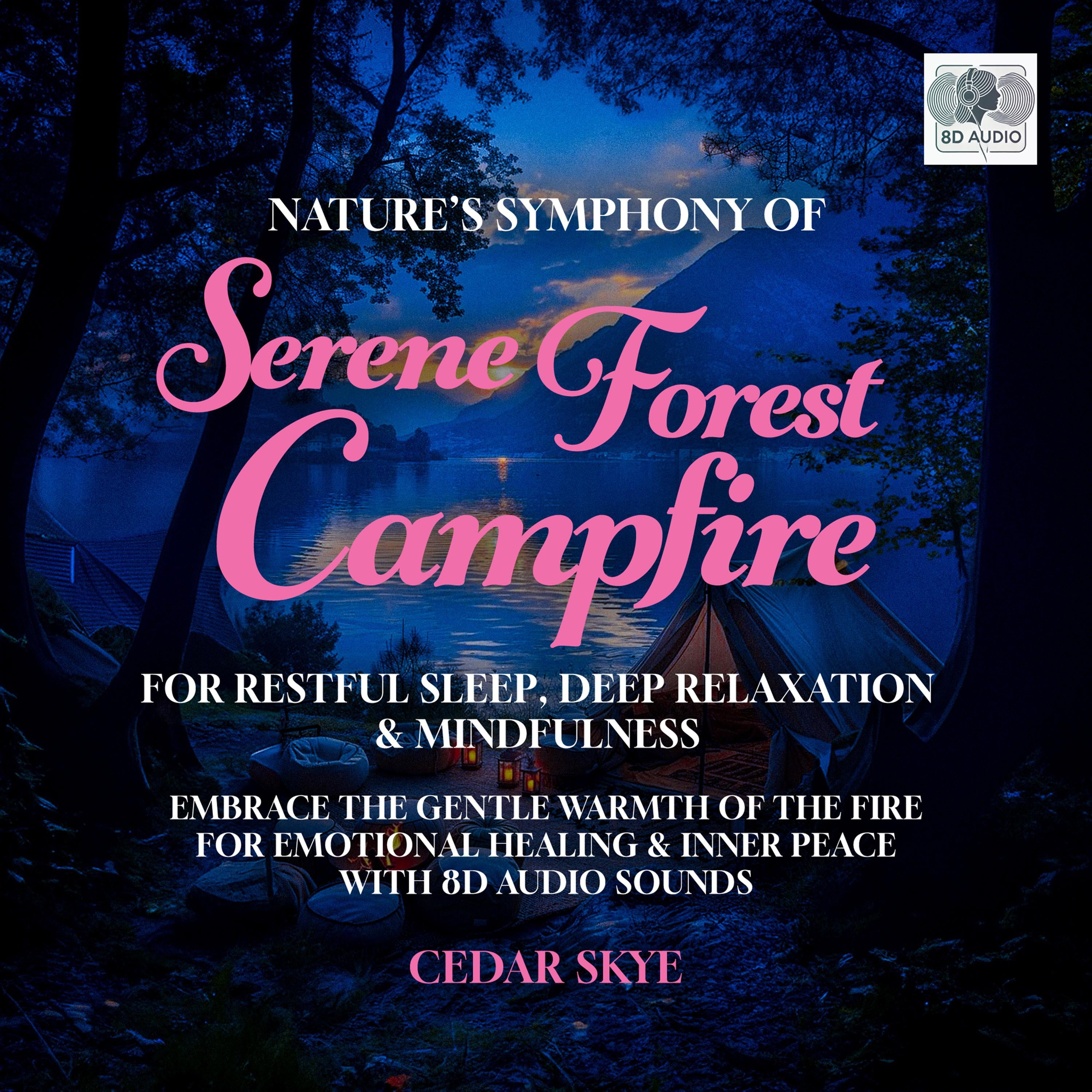 Nature's Symphony Of Serene Forest Campfire For Restful Sleep, Deep Relaxation & Mindfulness