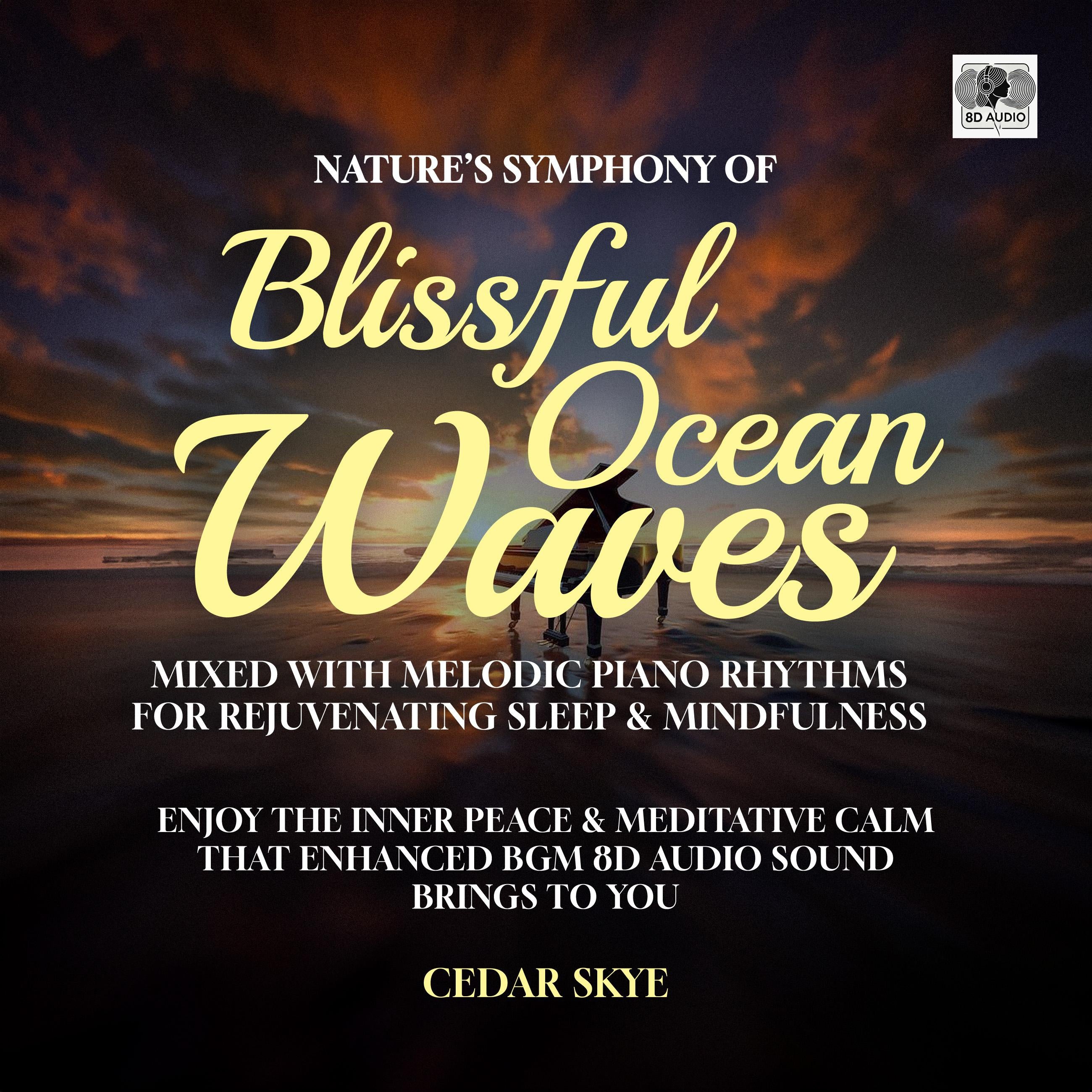Nature's Symphony of Blissful Ocean Waves Mixed With Melodic Piano Rhythms For Rejuvenating Sleep & Mindfulness