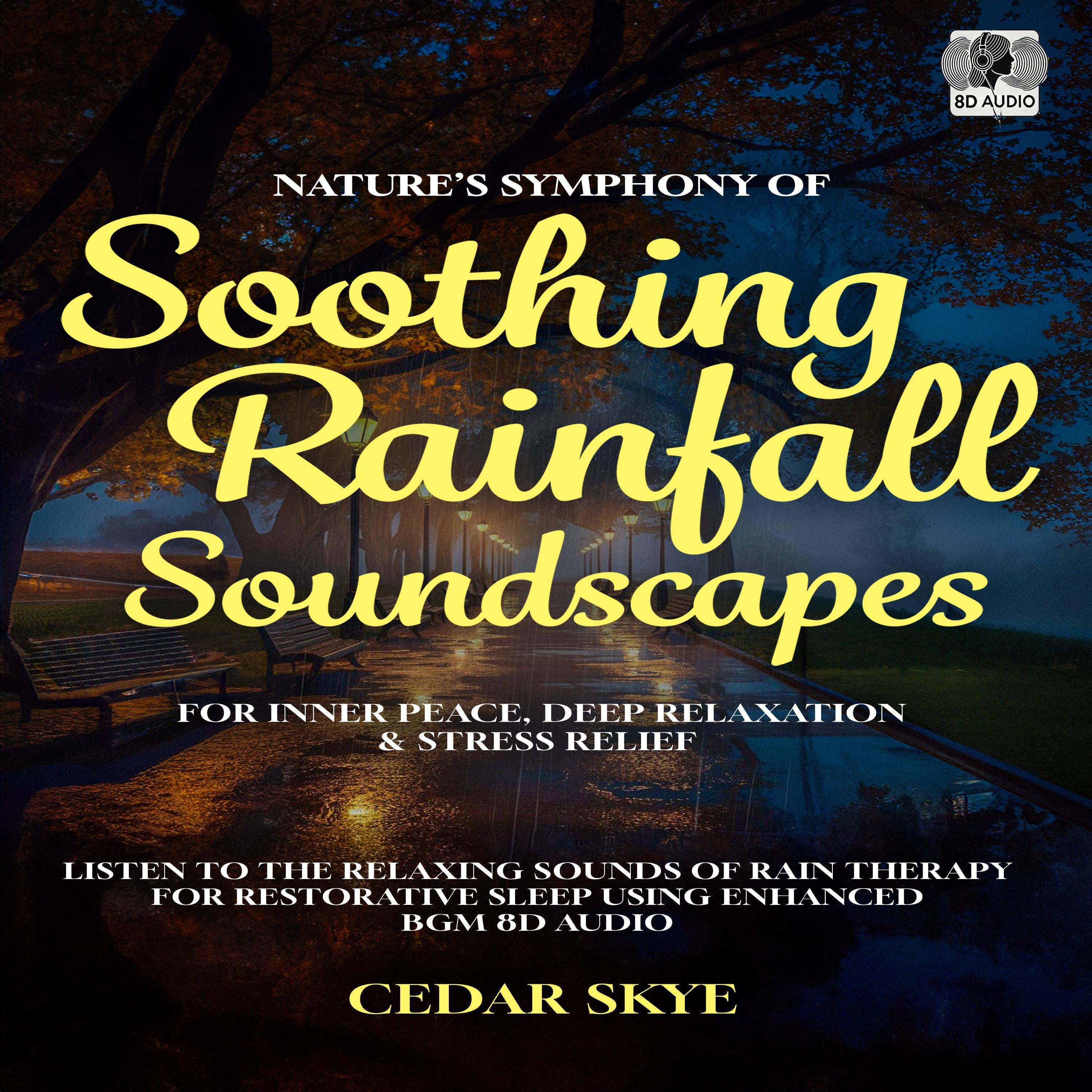 Nature's Symphony Of Soothing Rainfall Soundscapes For Inner Peace, Deep Relaxation & Stress Relief