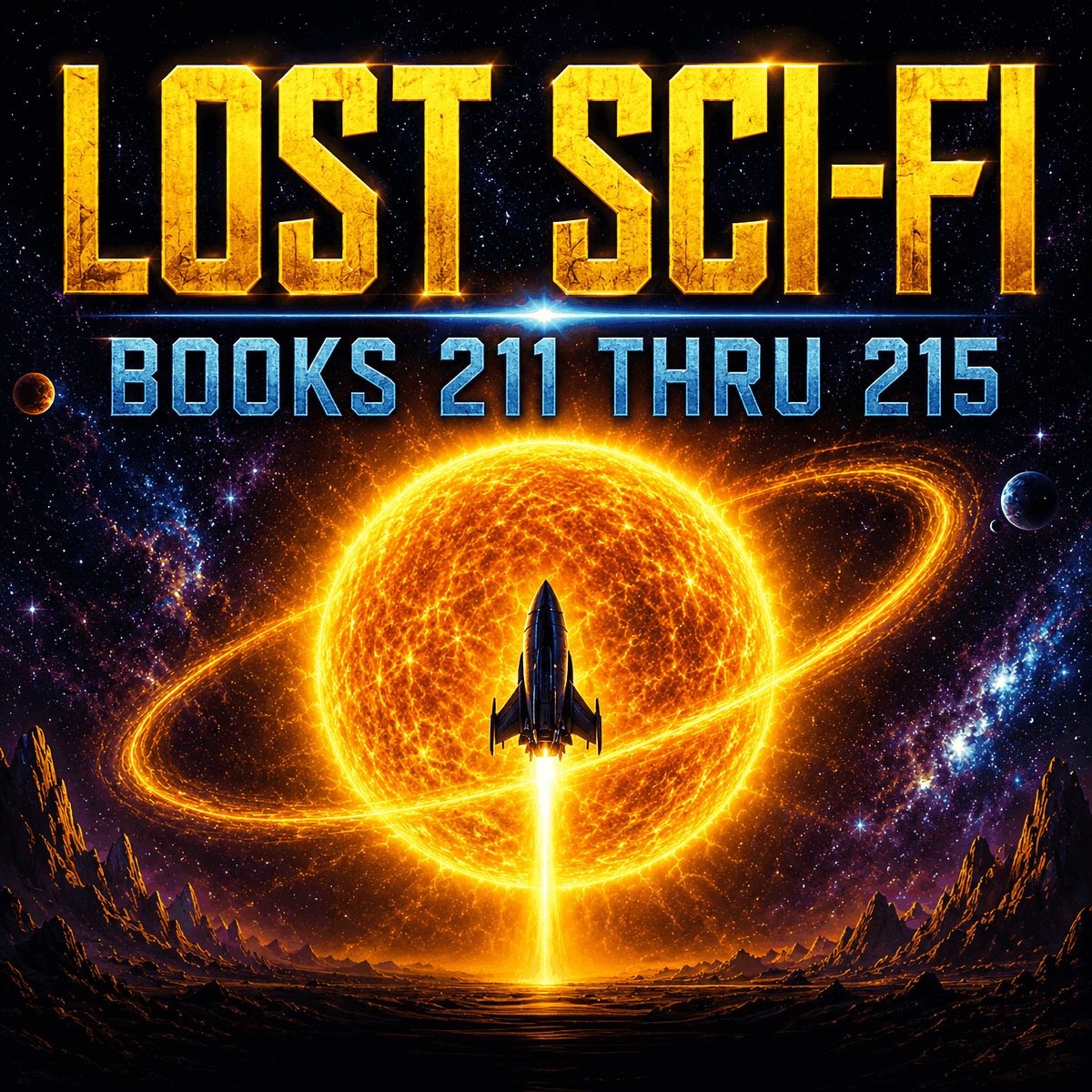 Lost Sci-Fi Books 211 thru 215