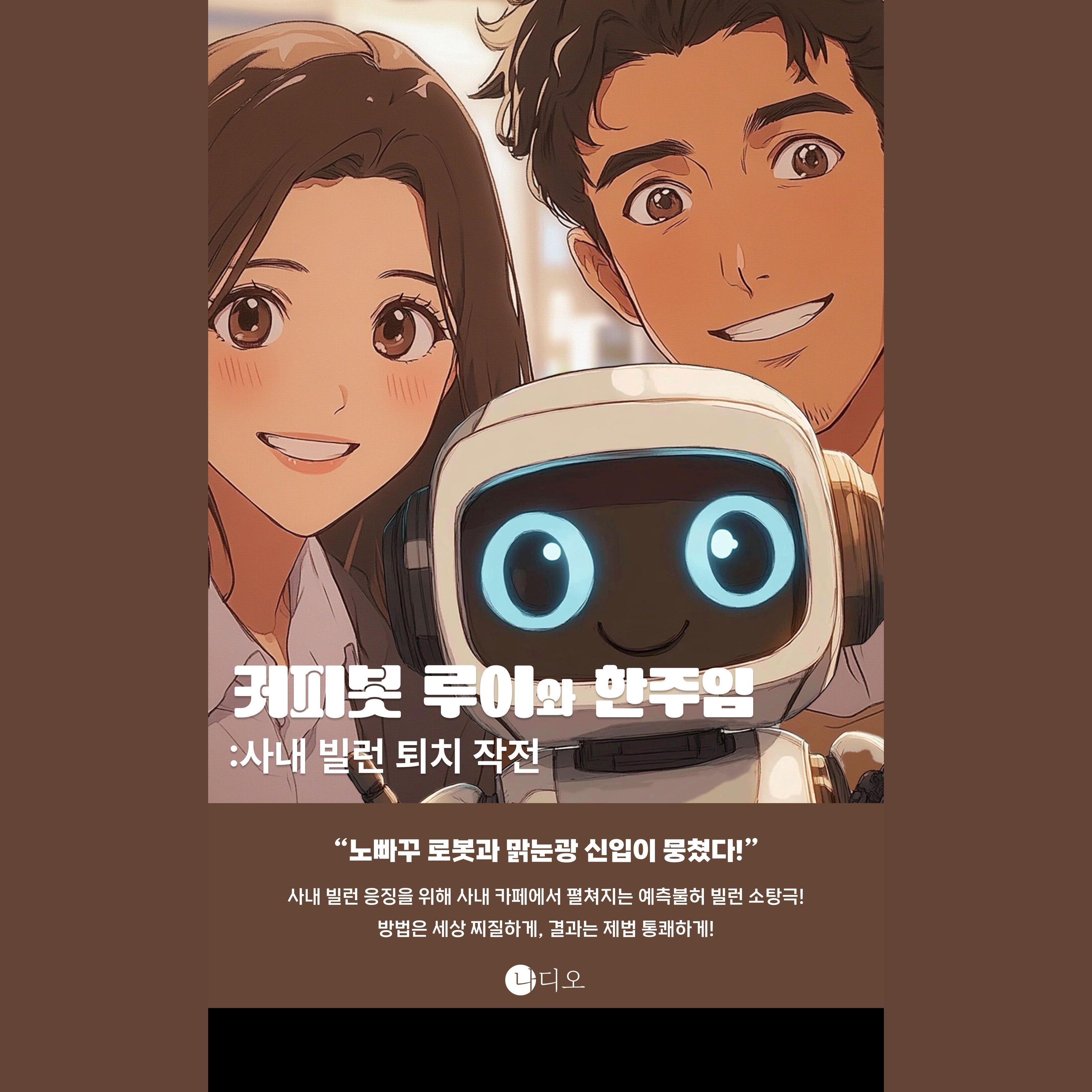 커피봇 루이와 한주임