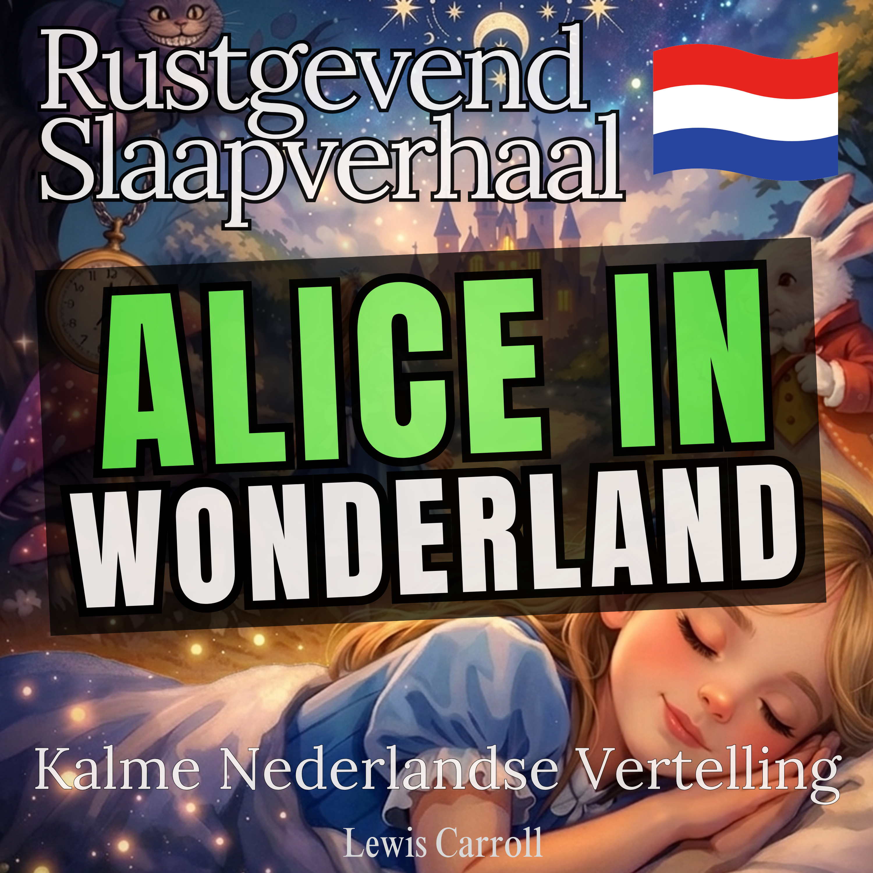 Alice in Wonderland - Rustgevend Slaapverhaal in het Nederlands (Kalme Vertelling)