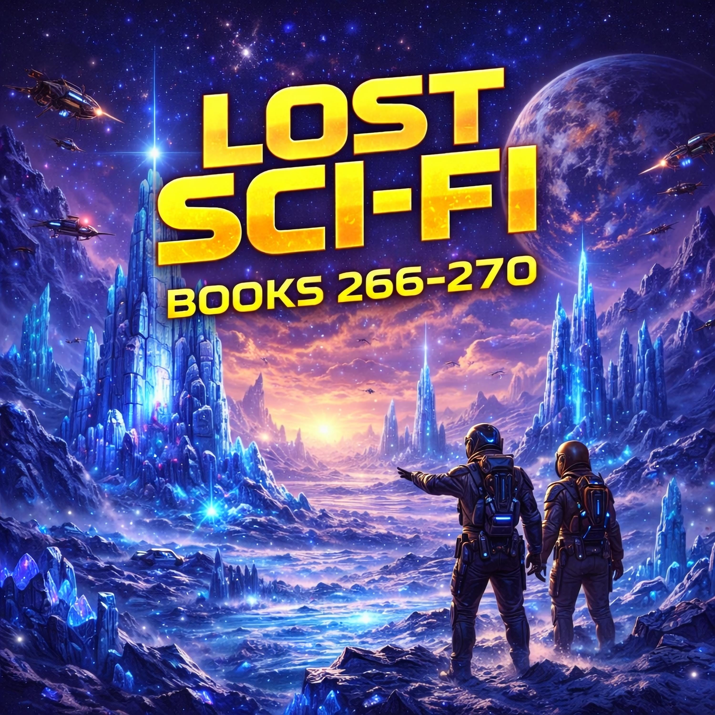 Lost Sci-Fi Books 266 thru 270 - Five Vintage Sci-Fi Short Stories from the 1930s, 1940s, 1950s and 1960s