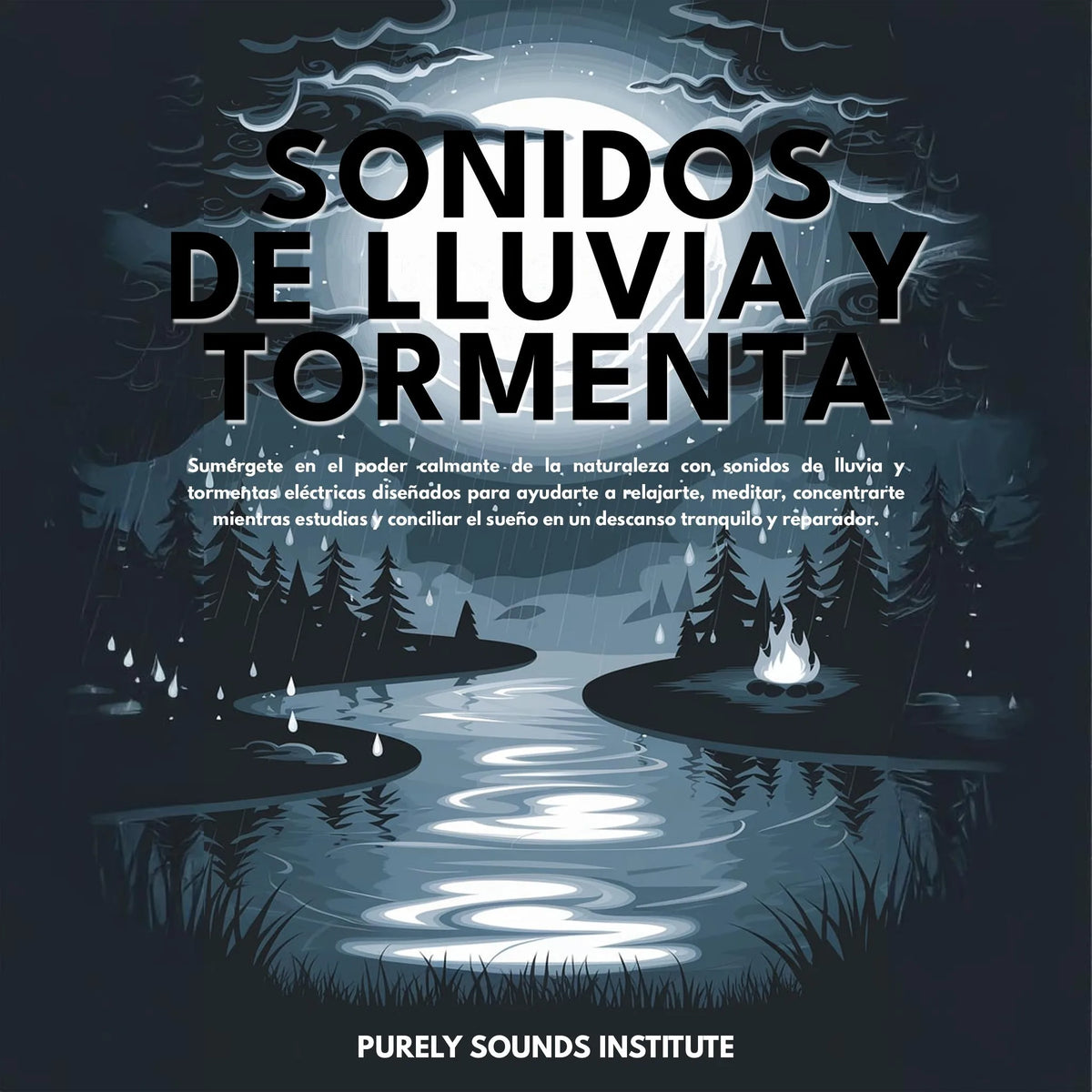 Sonidos de lluvia y tormenta: Sumérgete en el poder calmante de la naturaleza con sonidos de lluvia y tormenta diseñados para ayudarte a relajarte, meditar, concentrarte mientras estudias y dormir profundamente en un descanso pacífico y reparador