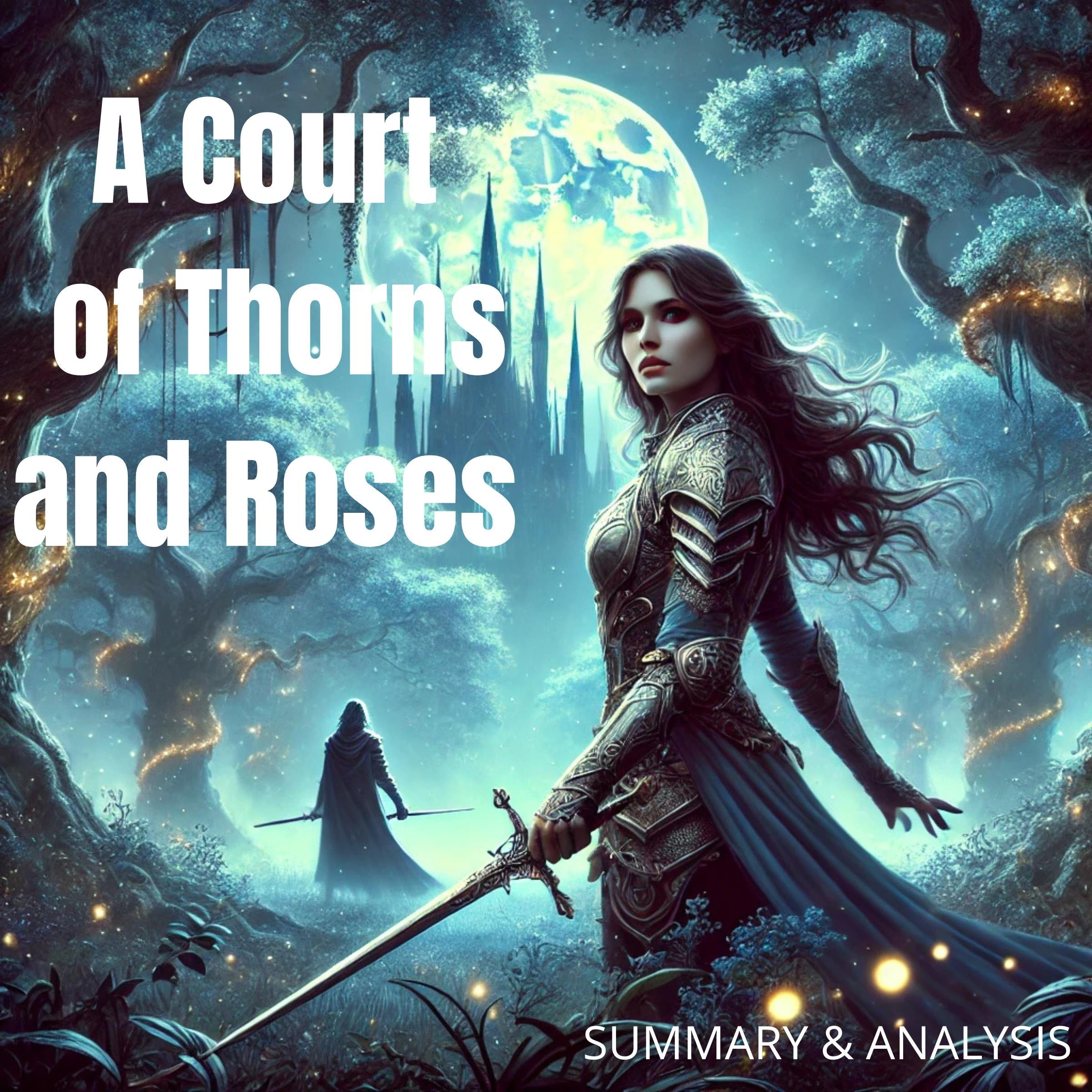 Book Summary & Analysis of A Court of Thorns and Roses by Sarah J. Maas.