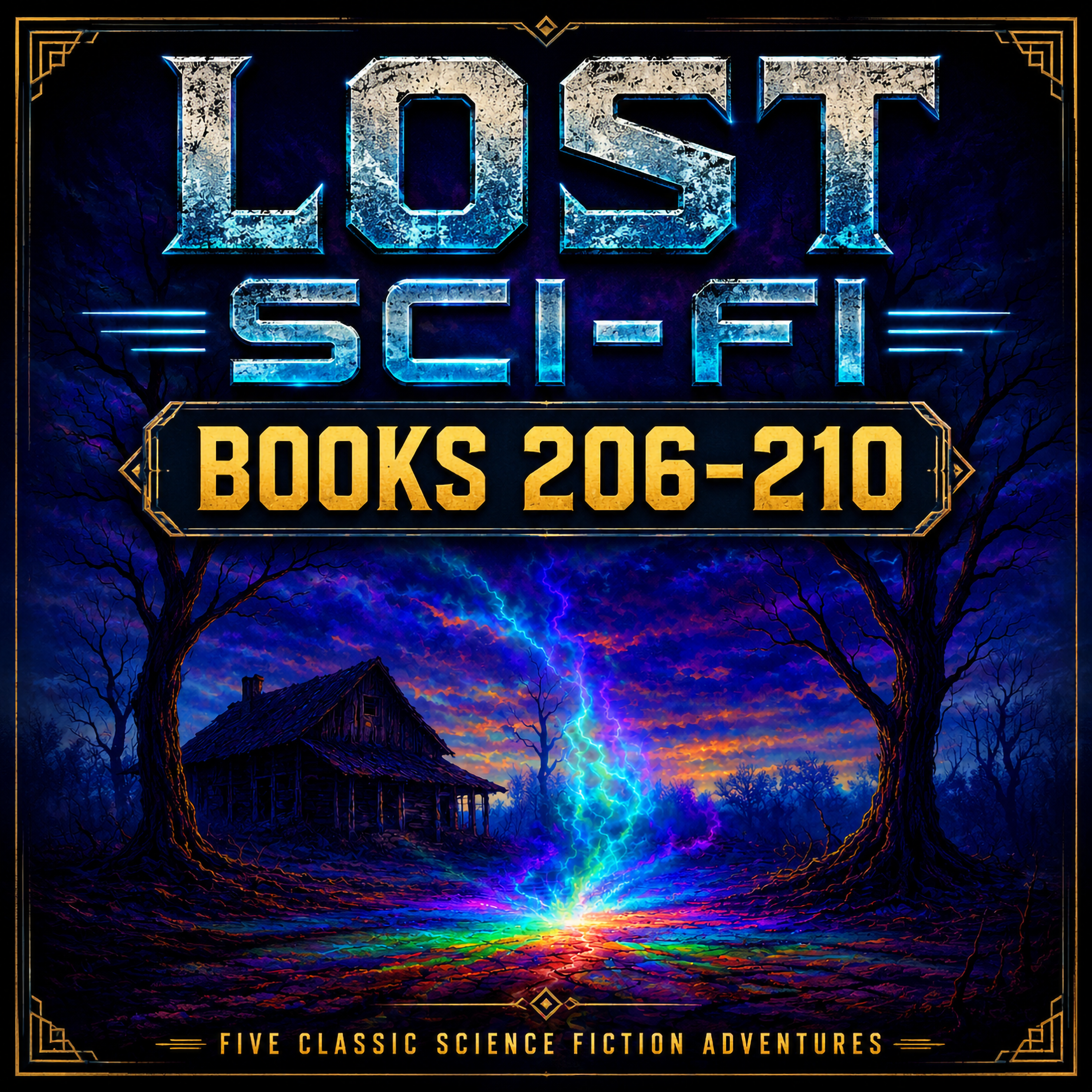 Lost Sci-Fi Books 206 thru 210 - Five Vintage Sci-Fi Short Stories from the 1930s, 40s, 50s and 60s