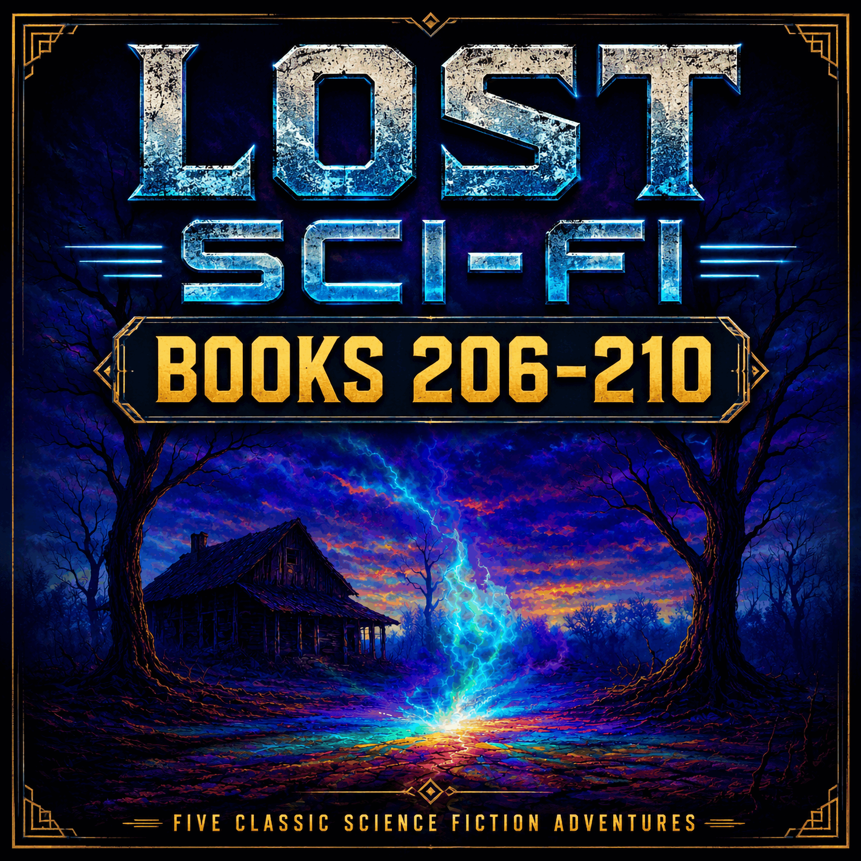 Lost Sci-Fi Books 206 thru 210 - Five Vintage Sci-Fi Short Stories from the 1930s, 40s, 50s and 60s