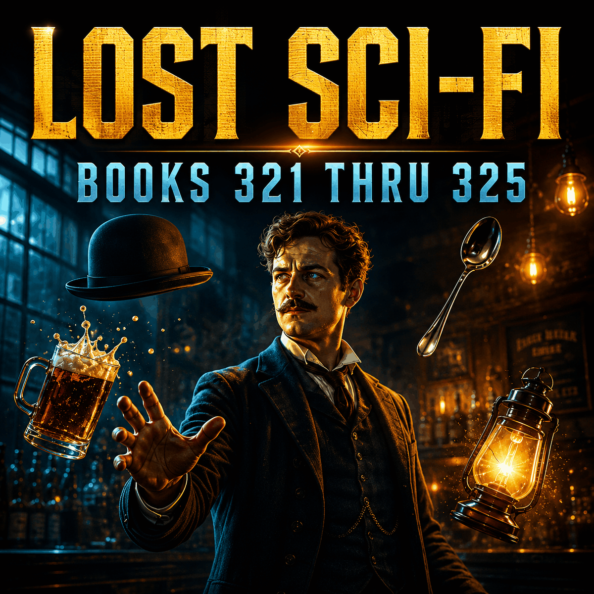 Lost Sci-Fi Books 321 thru 325