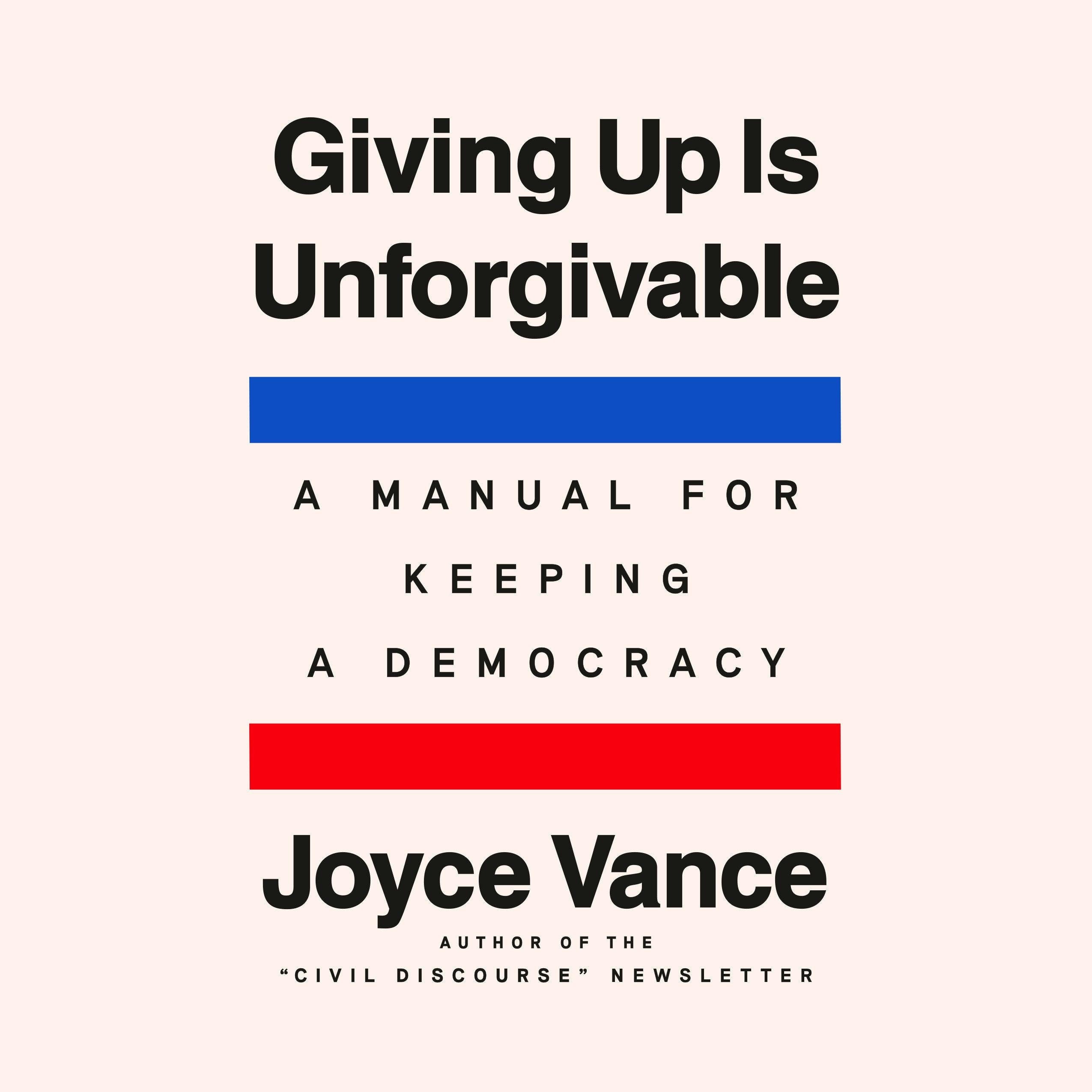 Giving Up Is Unforgivable