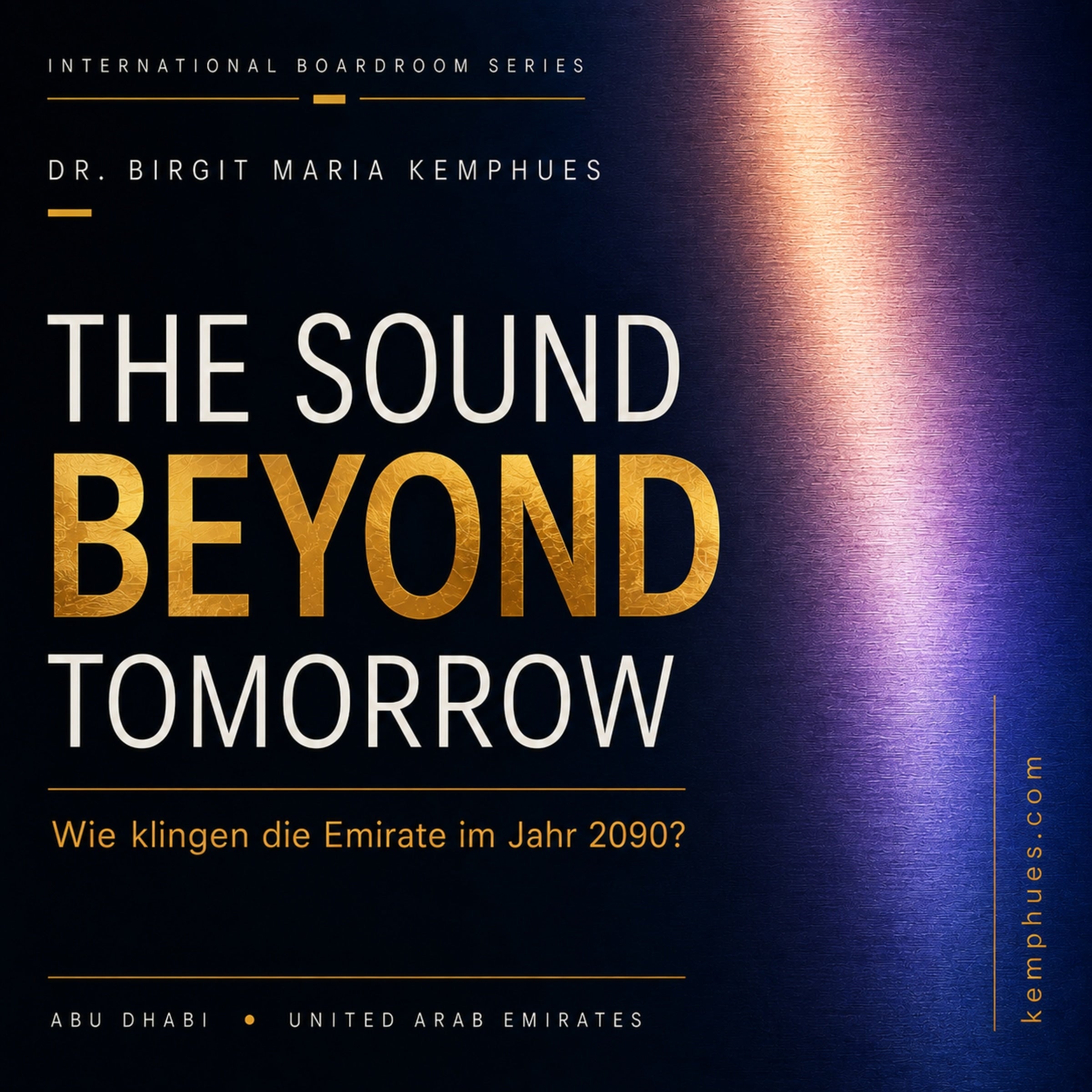 Die Klänge der Zukunft: Wie Musik die Emirate im Jahr 2090 verändert