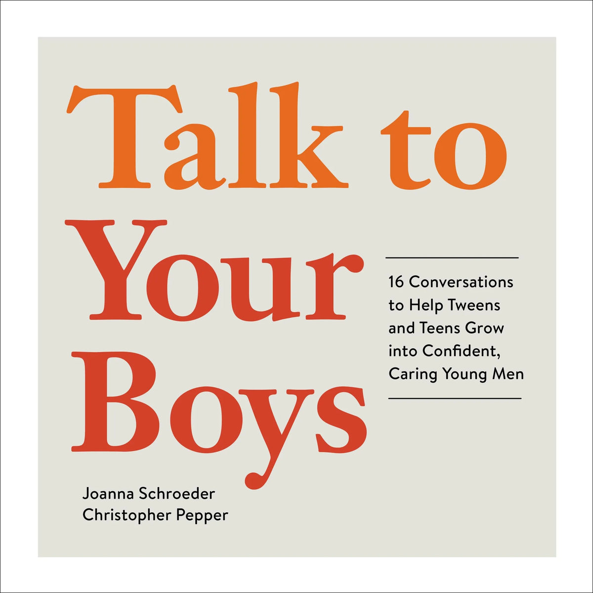 Talk to Your Boys