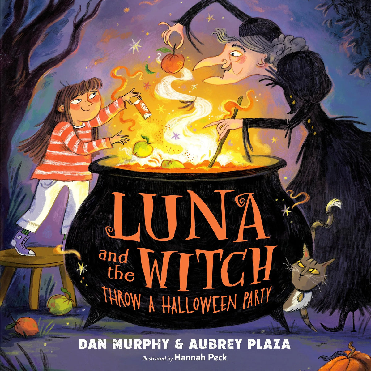 Luna and the Witch Throw a Halloween Party