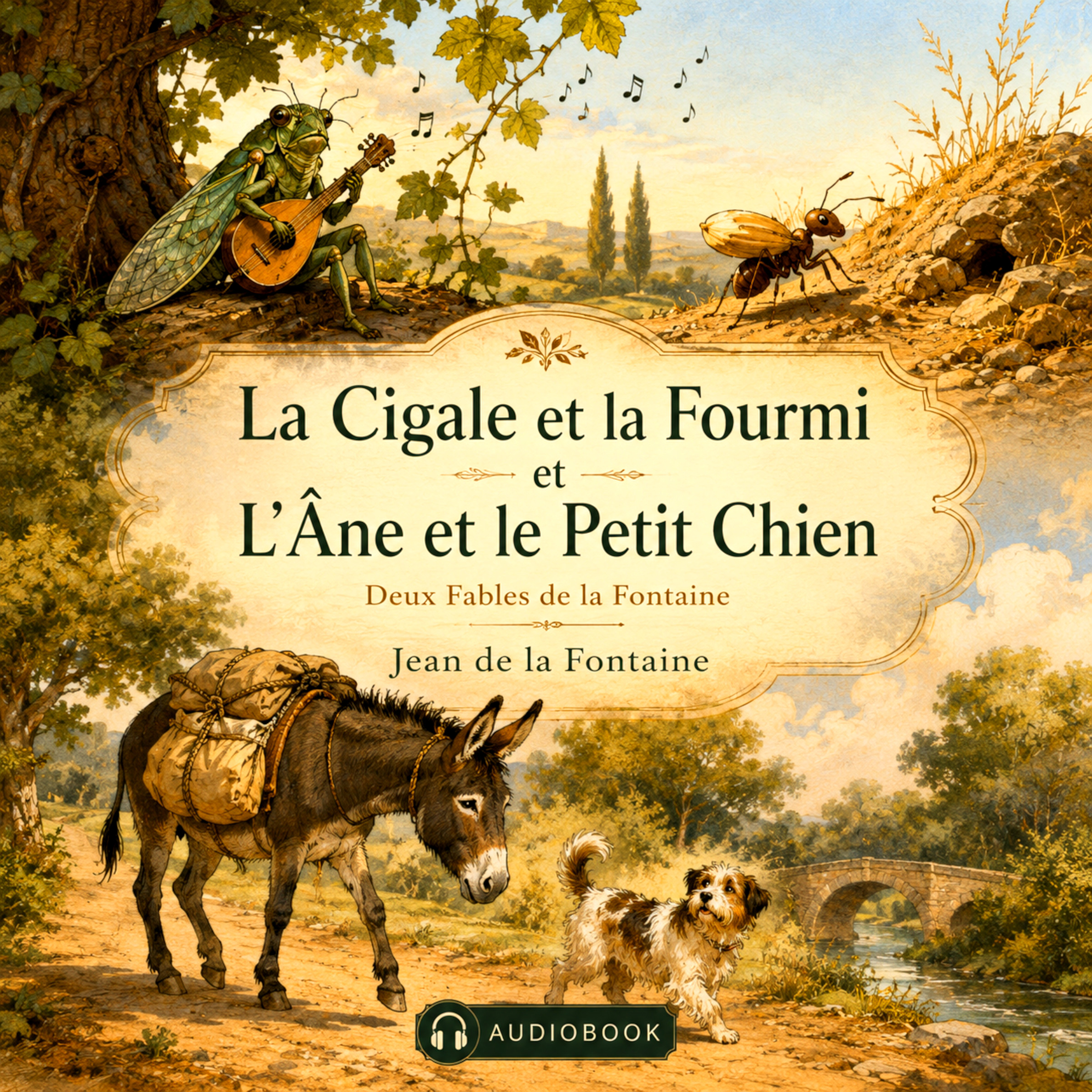 La Cigale et la Fourmi & L'Âne et le Petit Chien