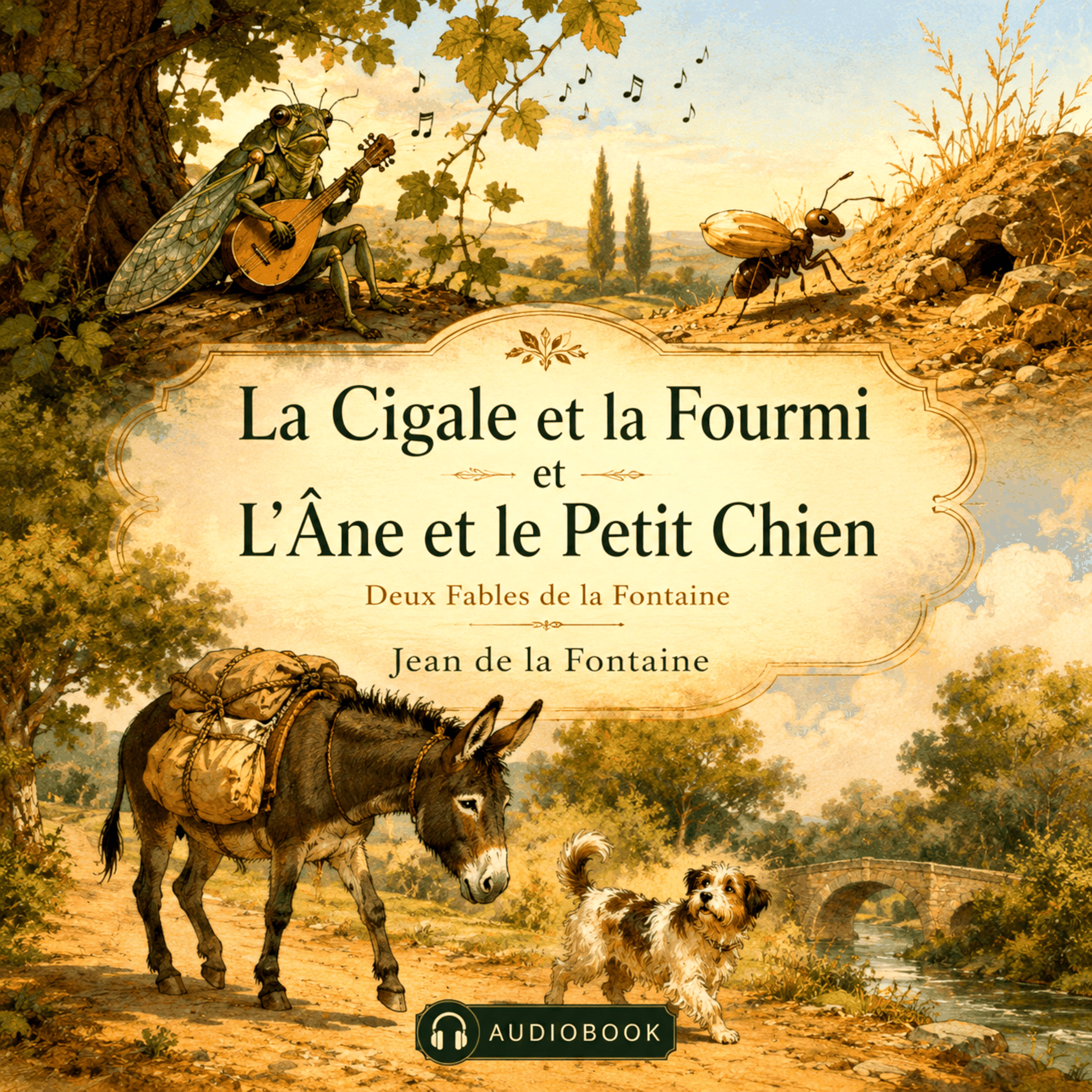 La Cigale et la Fourmi & L'Âne et le Petit Chien