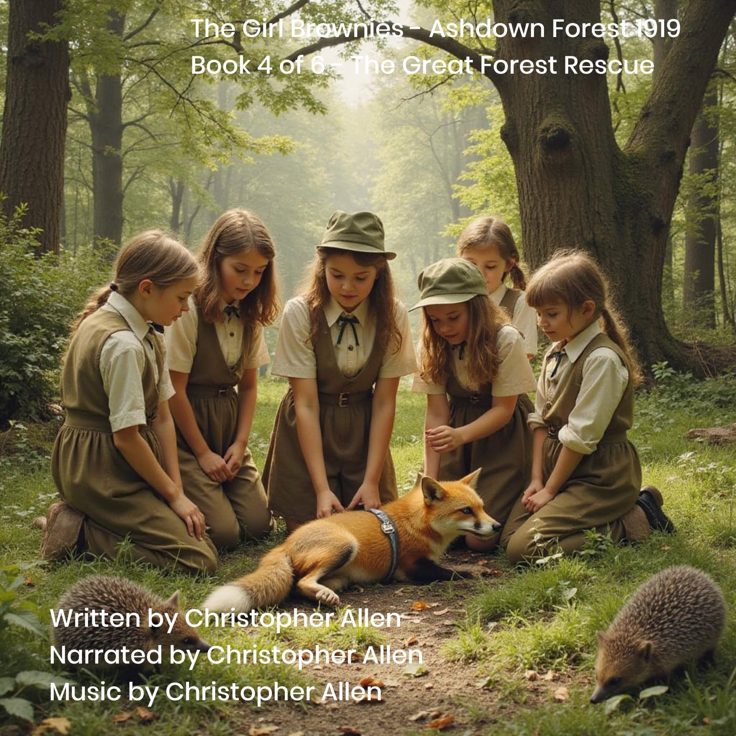 The Girl Brownies - Ashdown Forest 1919