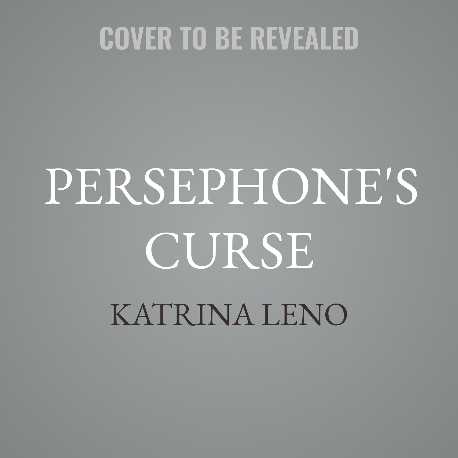 Persephone's Curse