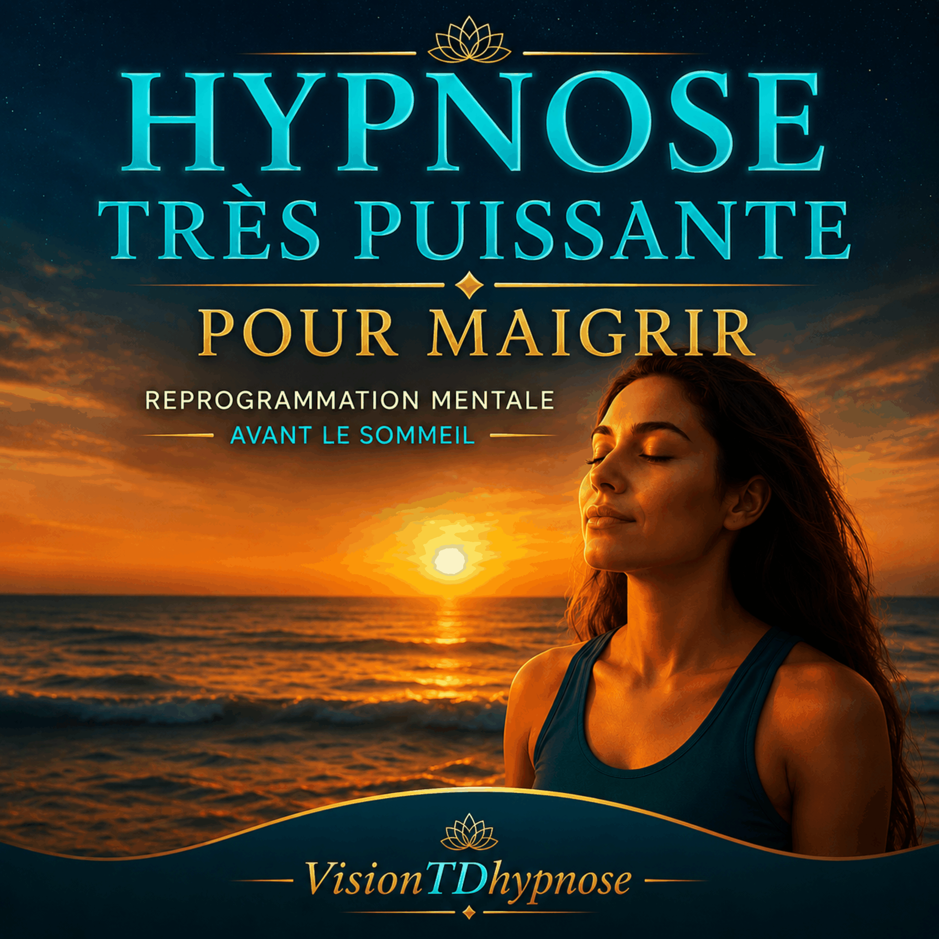 Hypnose Très Puissante pour Maigrir - Reprogrammation Mentale Avant le Sommeil