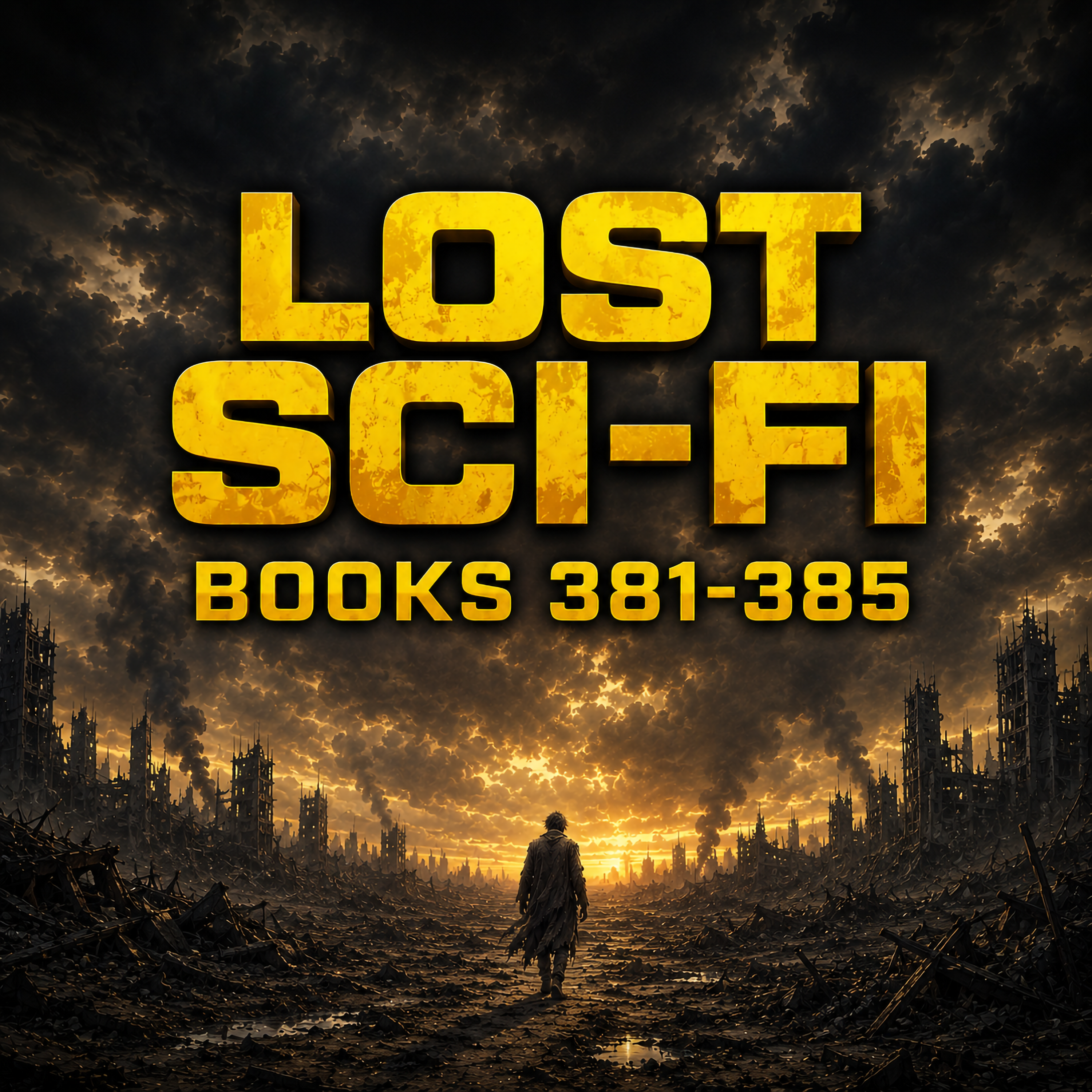Lost Sci-Fi Books 381 thru 385 - Four Vintage Sci-Fi Short Stories from the 1930s, 40s, 50s, 60s and one from 1895