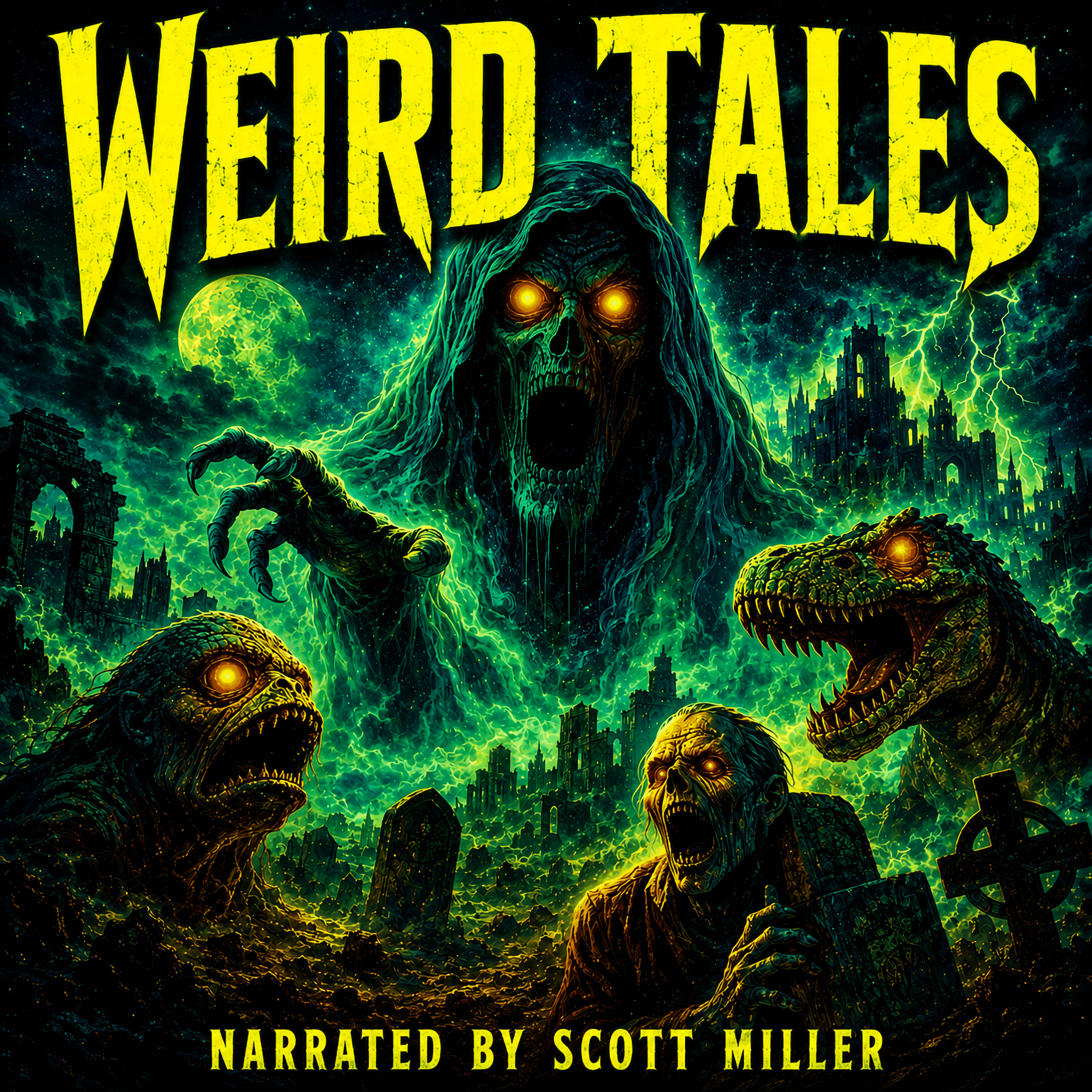 Weird Tales - 18 Lost Sci-Fi Short Stories Published in Weird Tales Magazine from the 1800s, 1920s, 30s, 40s and 50s