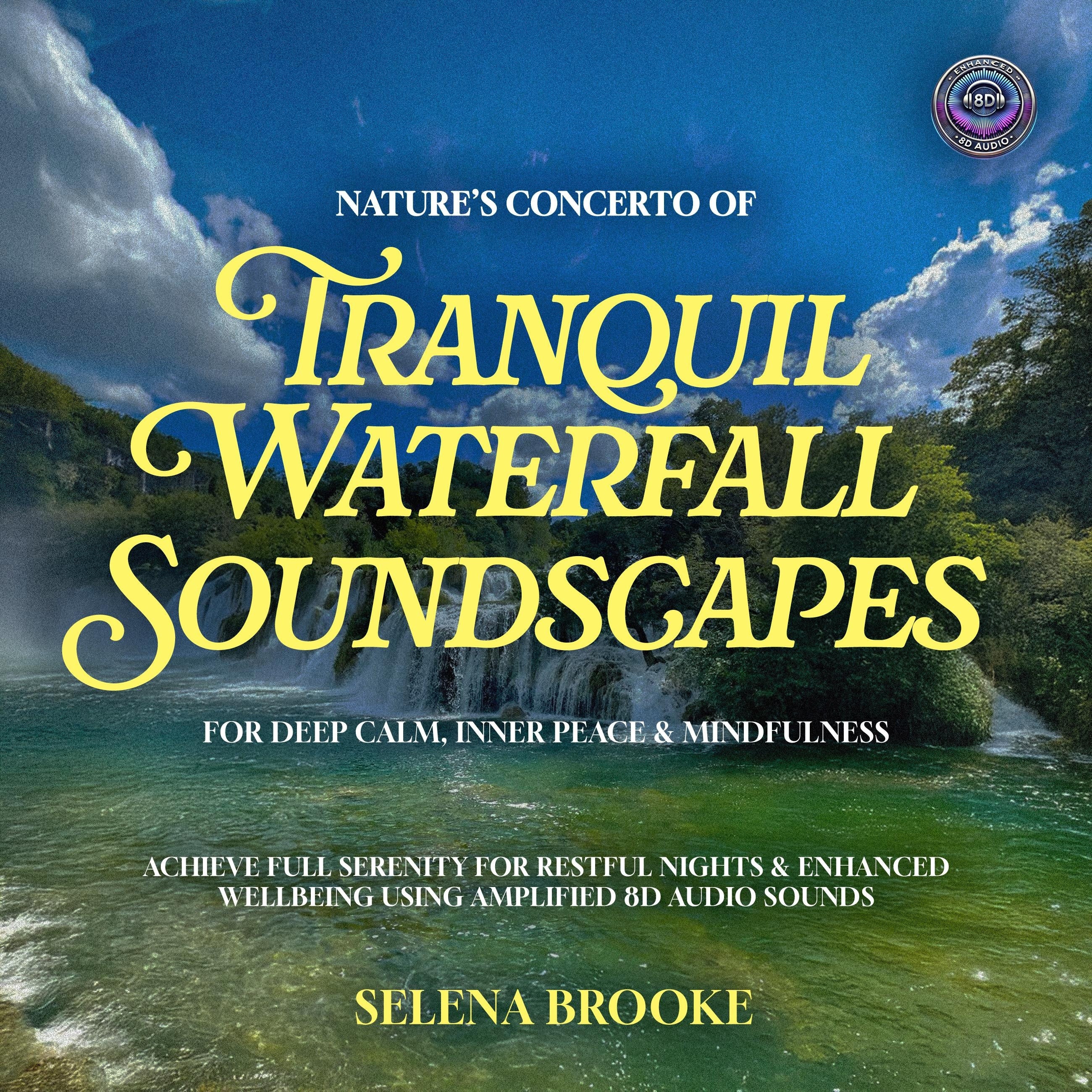 Nature's Concerto Of Tranquil Waterfall Soundscapes For Deep Calm, Inner Peace & Mindfulness